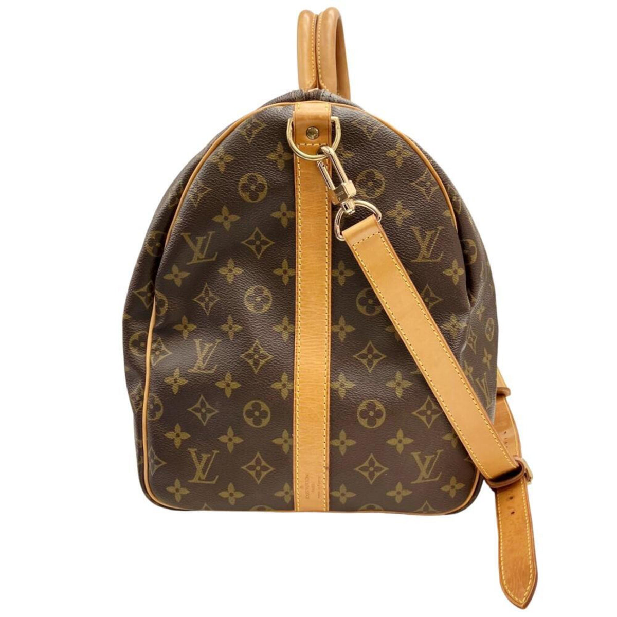 Louis Vuitton Monogram Brown Monogram Boston Bag Shoulder Bag (Pre-Owned)