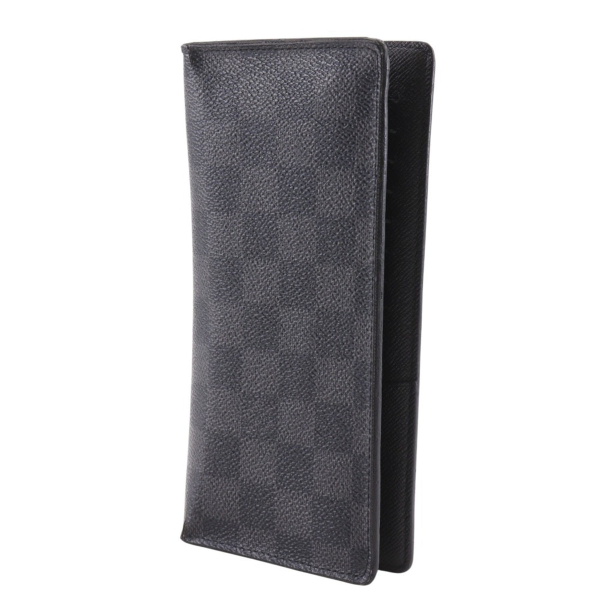 Louis Vuitton Damier Graphite Black Damier Graphite Long Wallet (Bi-Fold) (Pre-Owned)