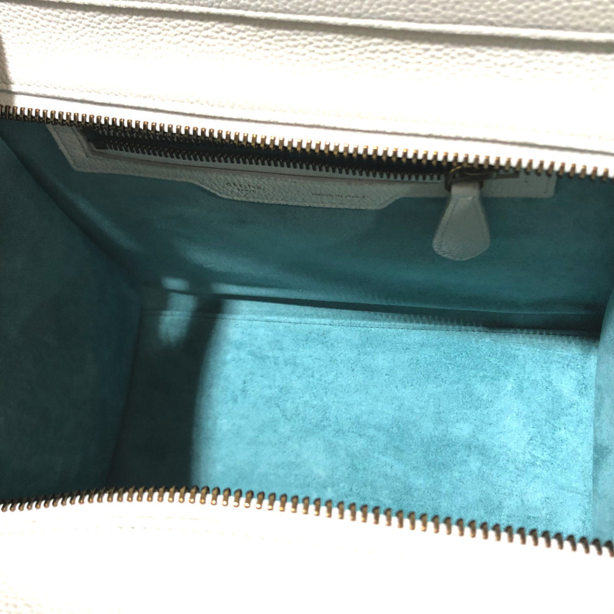 Celine White Leather Handbag (Pre-Owned)