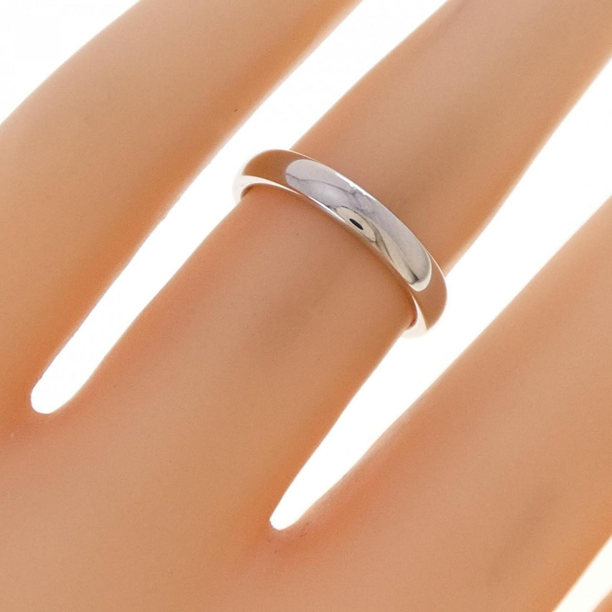 Tiffany Platinum 950 Band Ring (Pre-Owned)