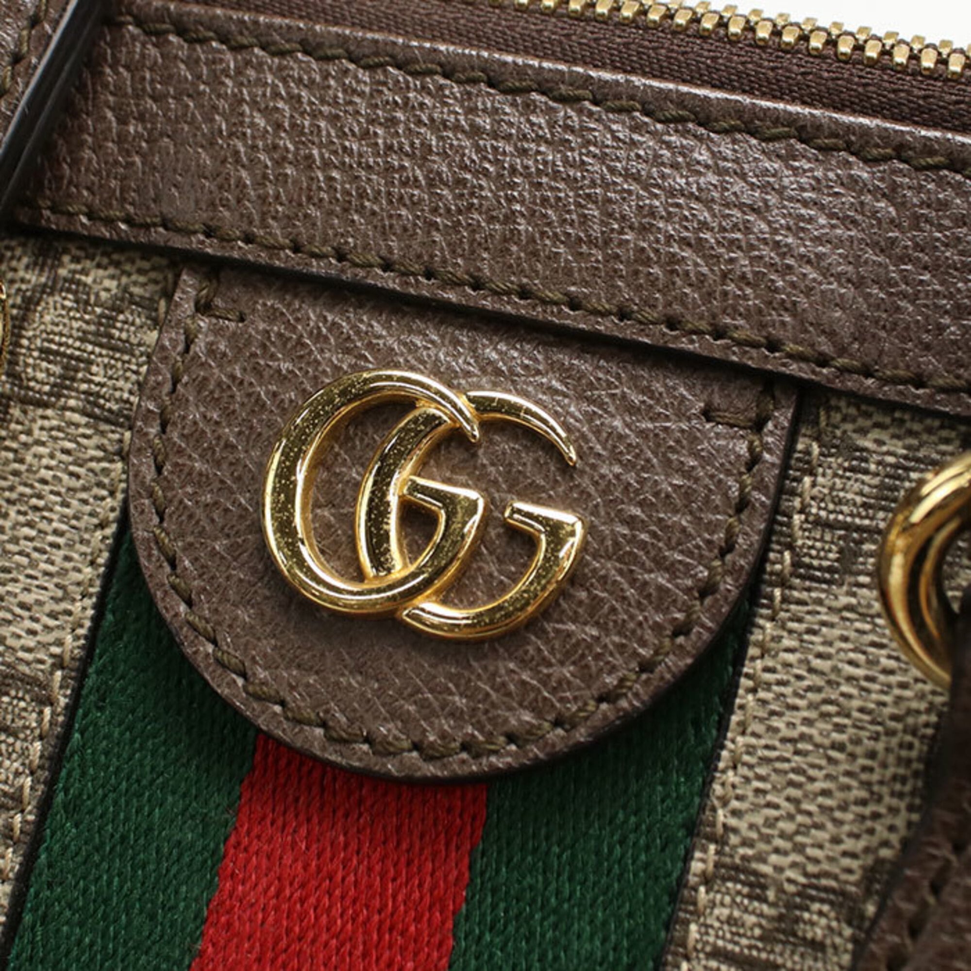 Gucci Beige Gg Supreme Leather Tote Bag (Pre-Owned)