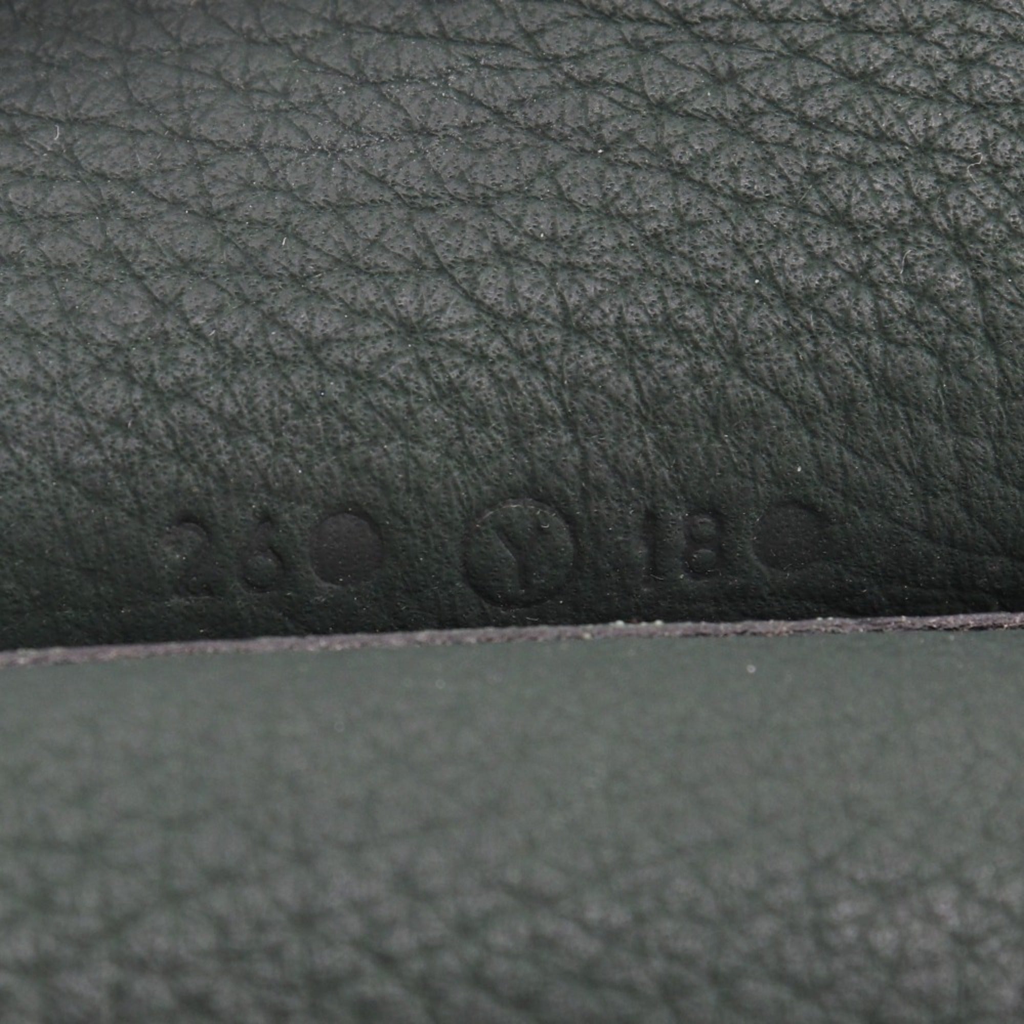 Hermes Green Leather Backpack (Pre-Owned)