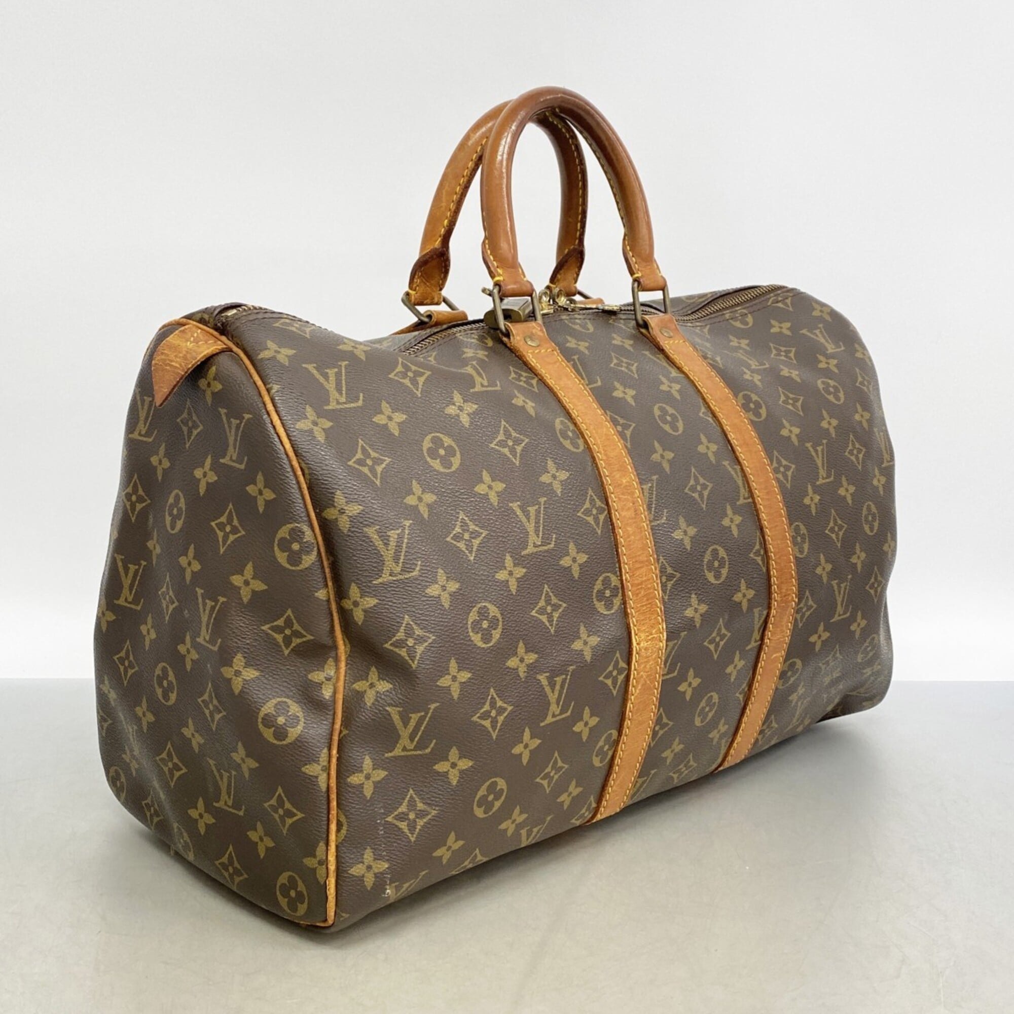 Louis Vuitton Brown Boston Bag (Pre-Owned)
