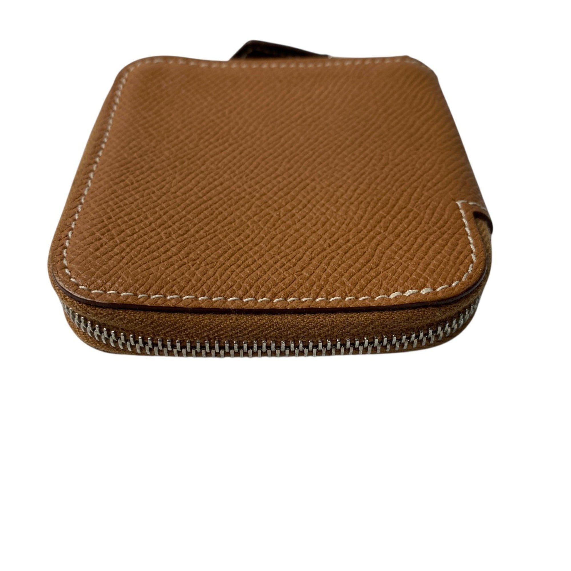 Hermes Gold Epsom Leather Coin Purse/Coin Case (Pre-Owned)