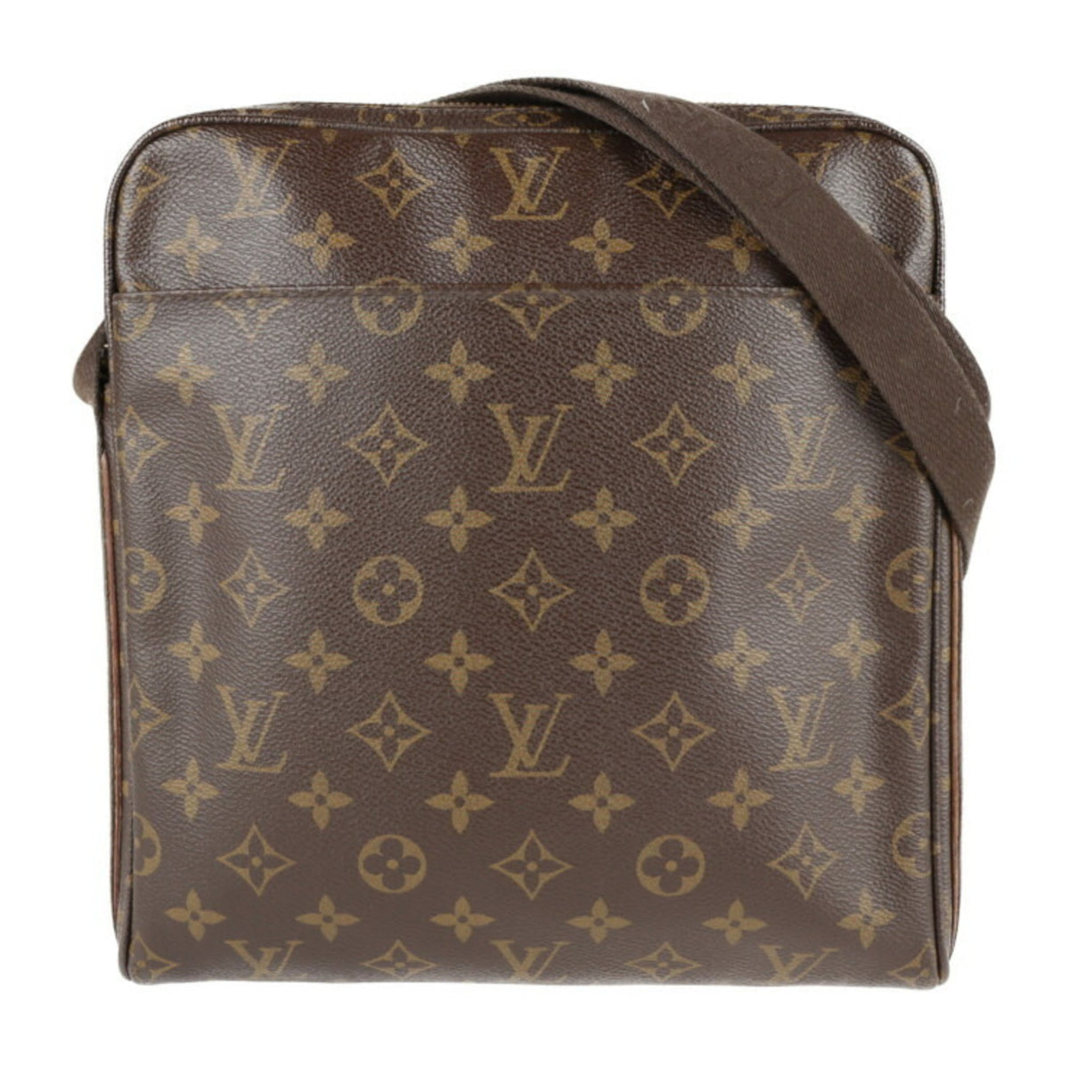 Louis Vuitton Black Brown Monogram Monogram Handbag Shopping Bag Shoulder Bag Tote Bag (Pre-Owned)