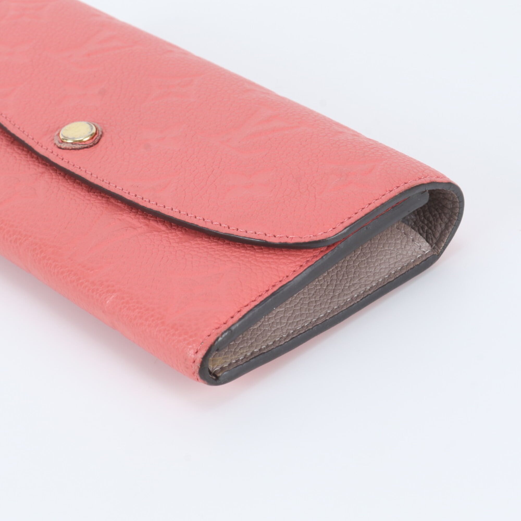Louis Vuitton Blossom Leather Long Wallet (Bi-Fold) (Pre-Owned)