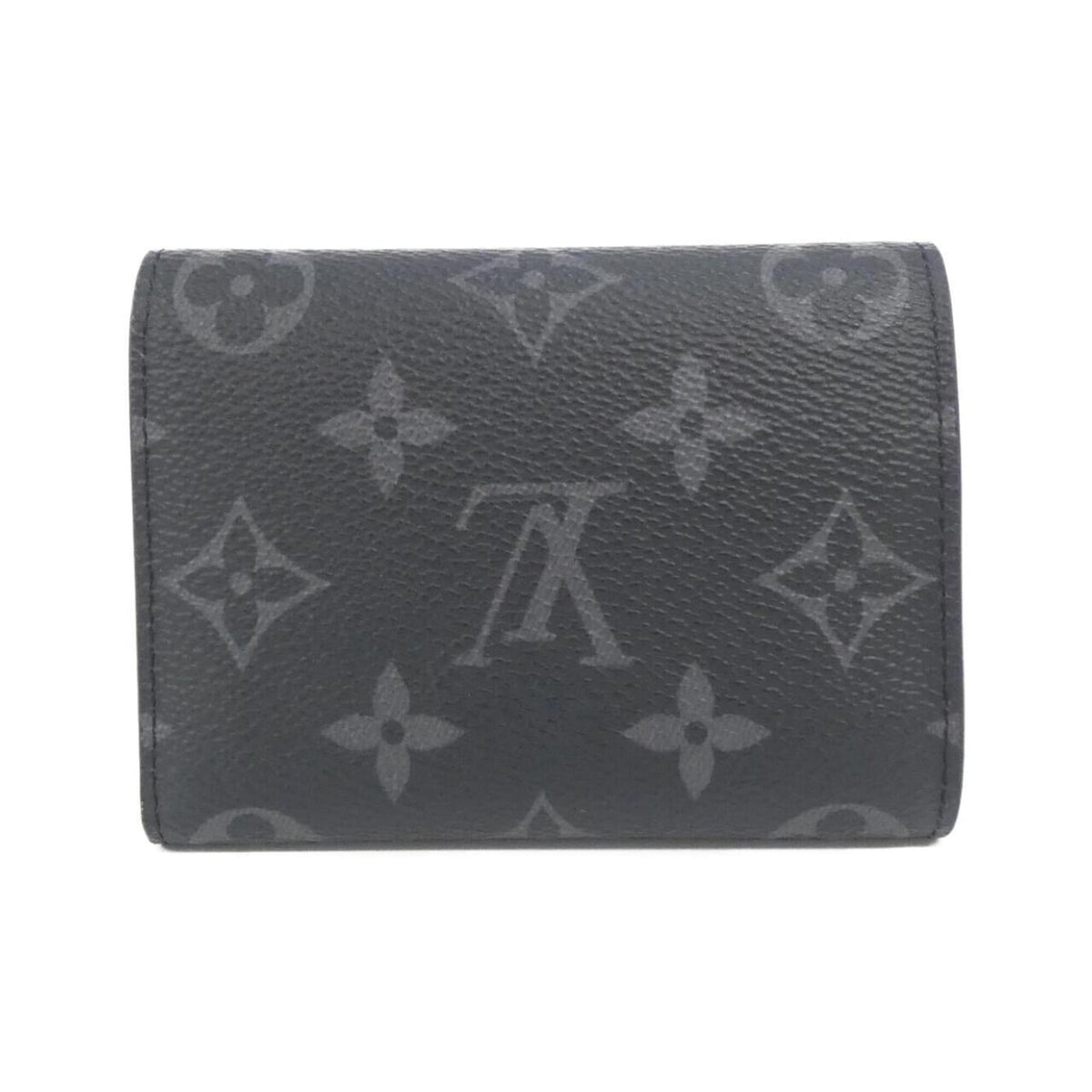 Louis Vuitton Monogram Eclipse Black Coated Canvas Wallet (Tri-Fold) (Pre-Owned)