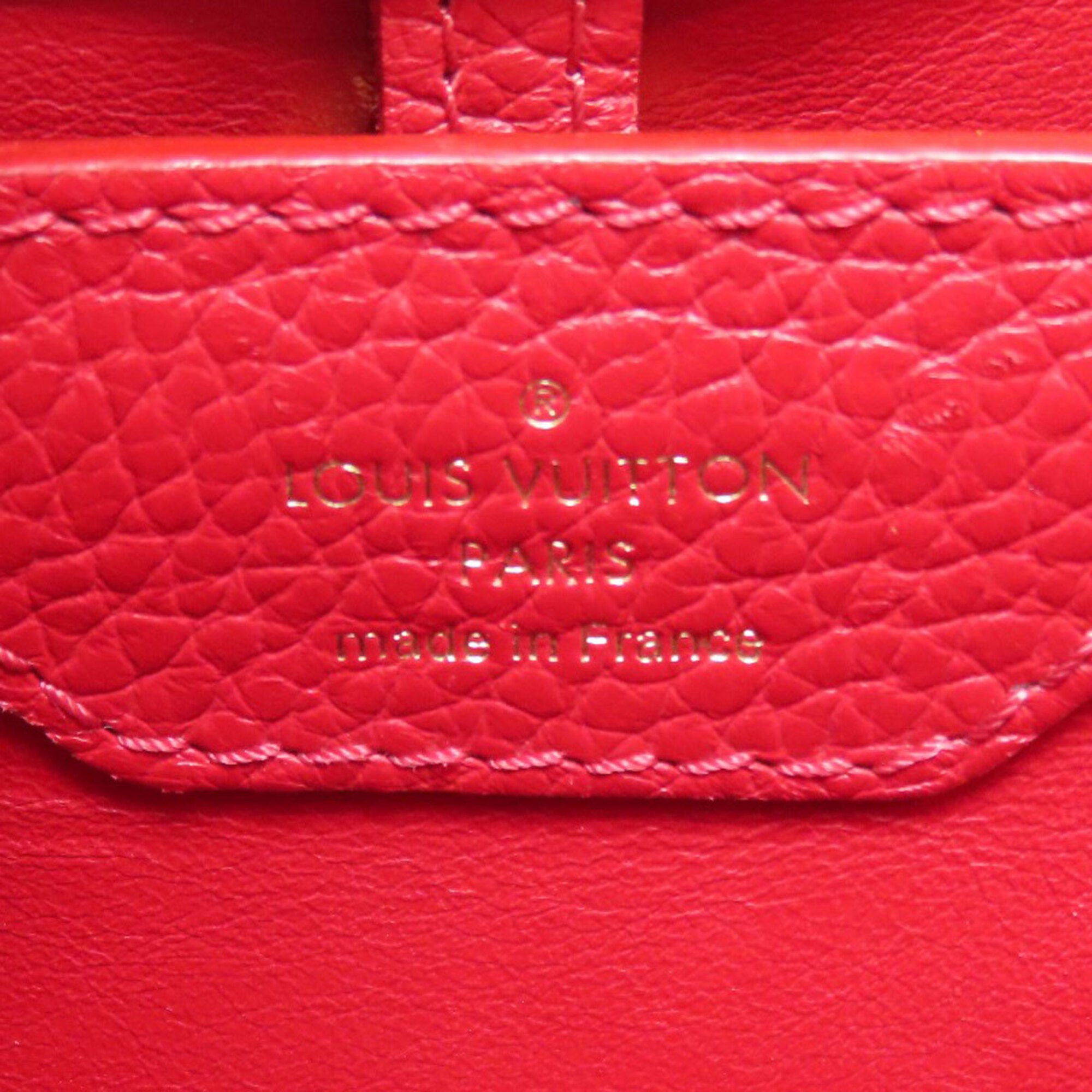 Louis Vuitton Sacrlet Leather Handbag (Pre-Owned)
