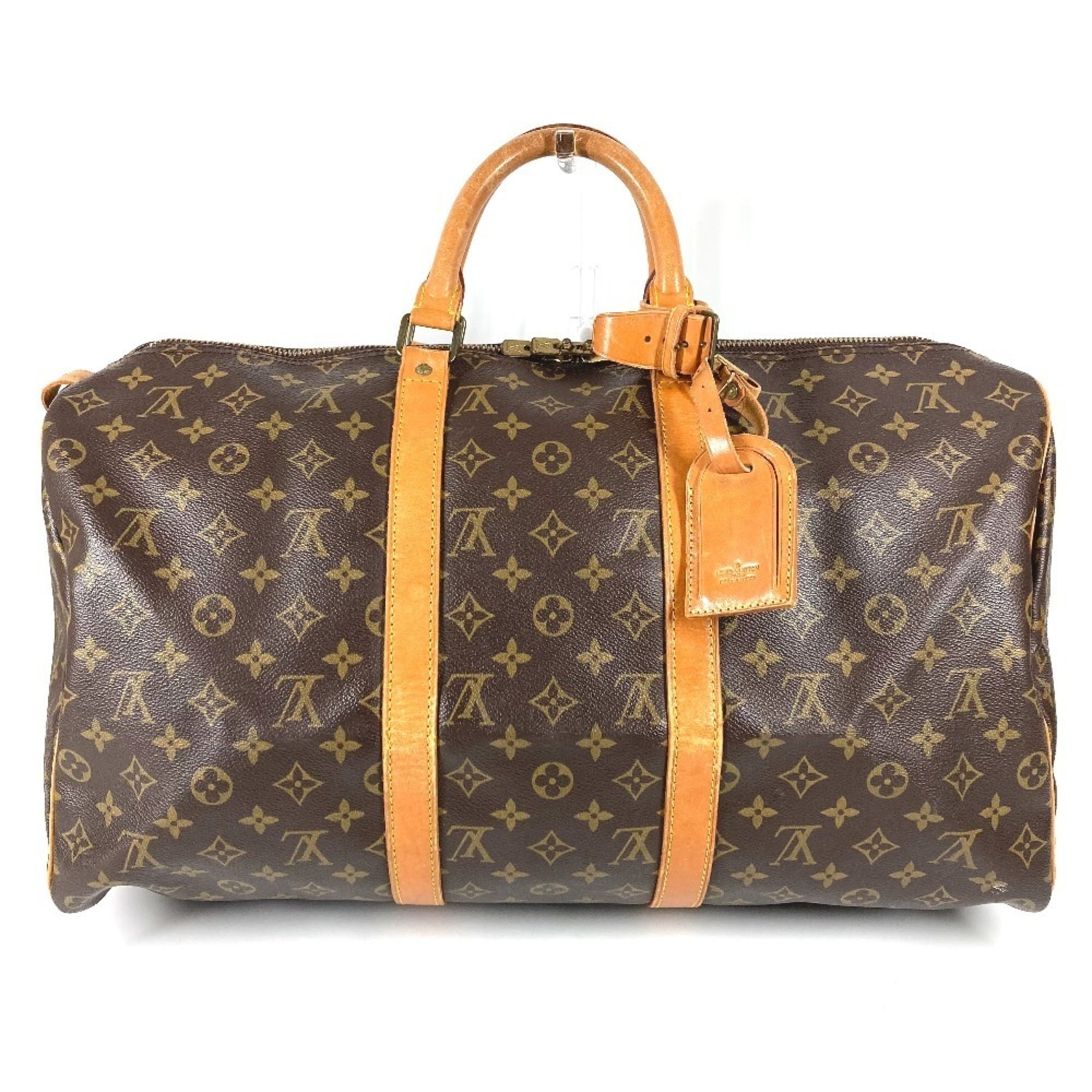 Louis Vuitton Monogram Brown Monogram Boston Bag Handbag (Pre-Owned)