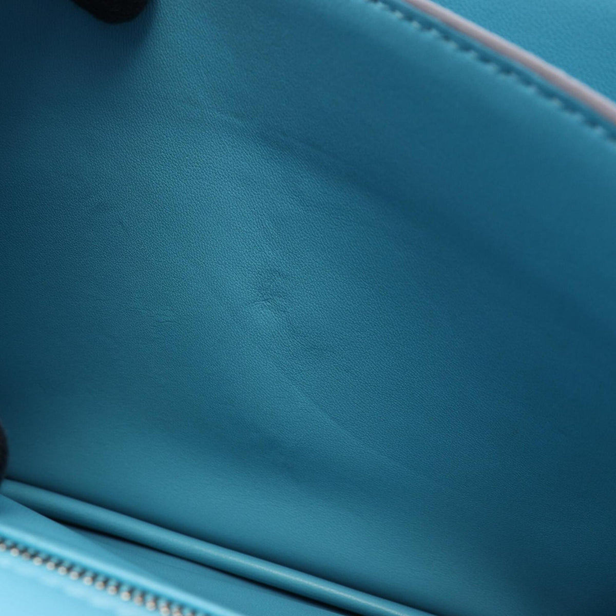 Hermes Blue Handbag Shoulder Bag (Pre-Owned)
