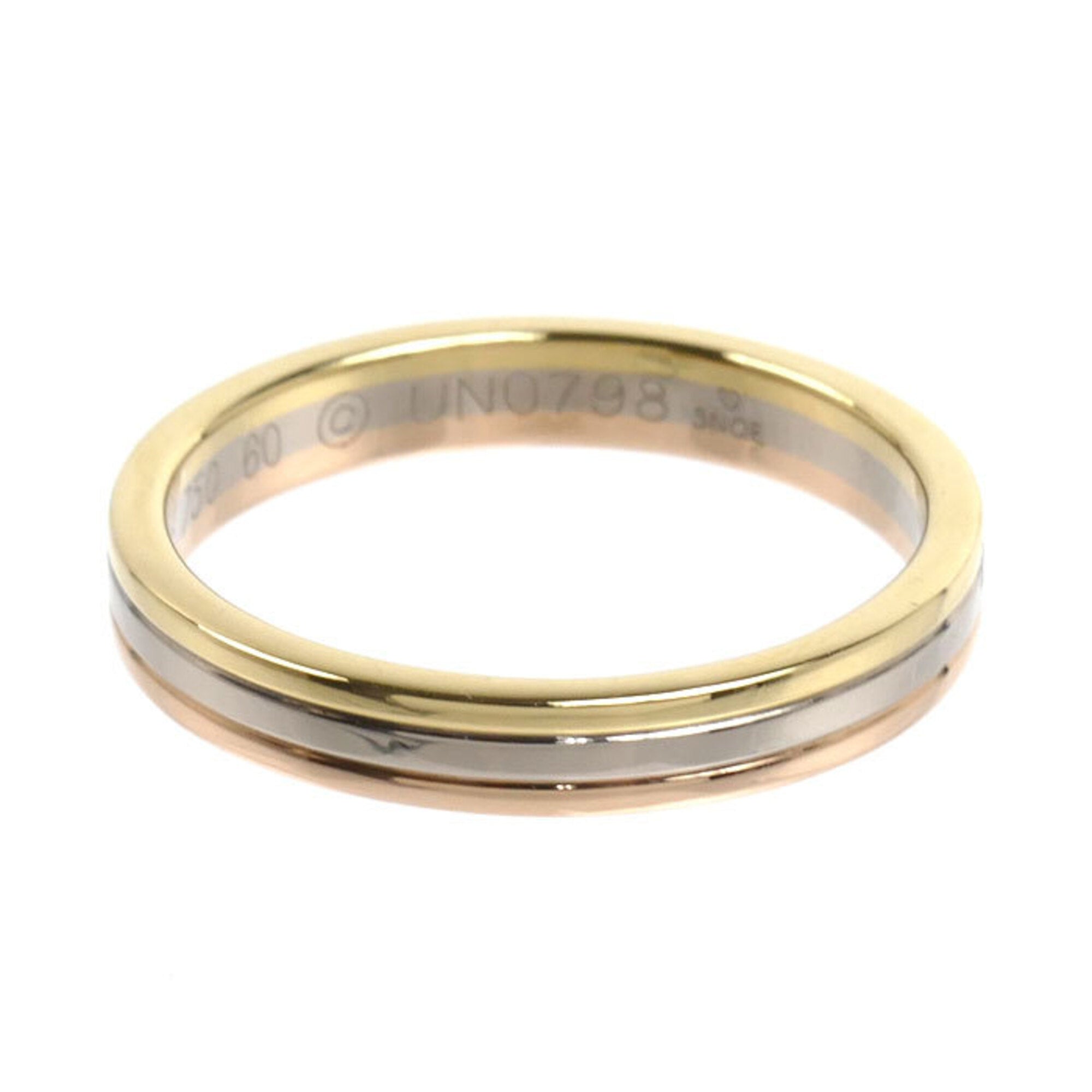Cartier Yellow Gold (18K) Pink Gold (18K) White Gold (18K) Band Ring (Pre-Owned)