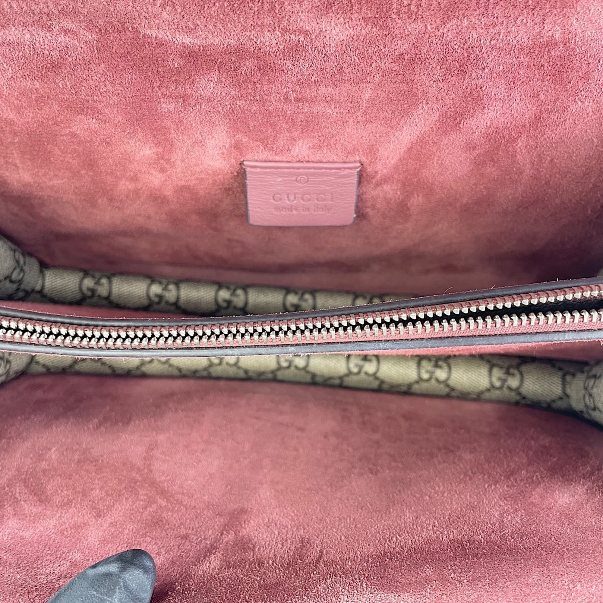 Gucci Gg Blooms Beige Shoulder Bag (Pre-Owned)