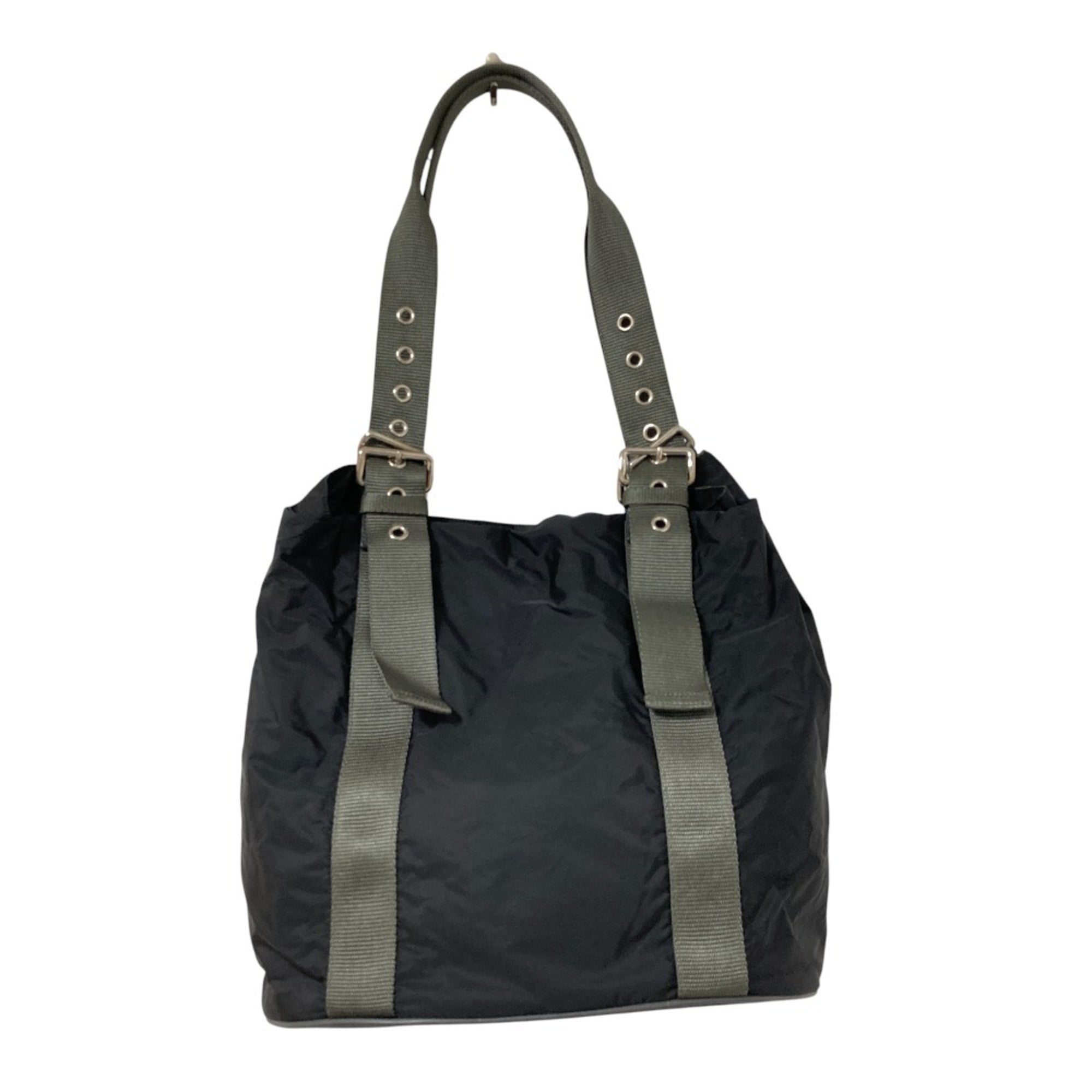Prada Black Nylon Tote Bag (Pre-Owned)