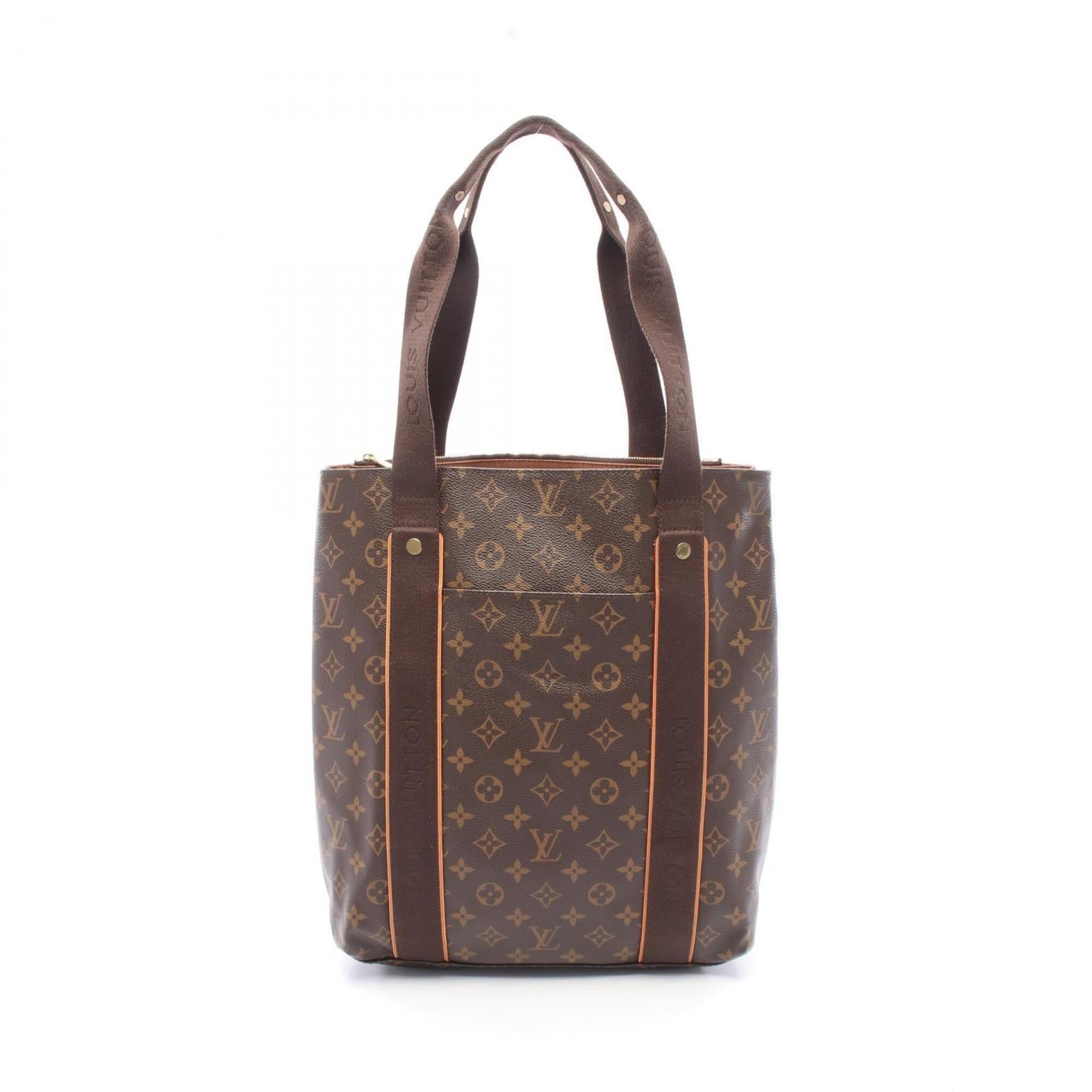 Louis Vuitton Brown Damier Canvas Coated Canvas Leather Handbag Tote Bag (Pre-Owned)