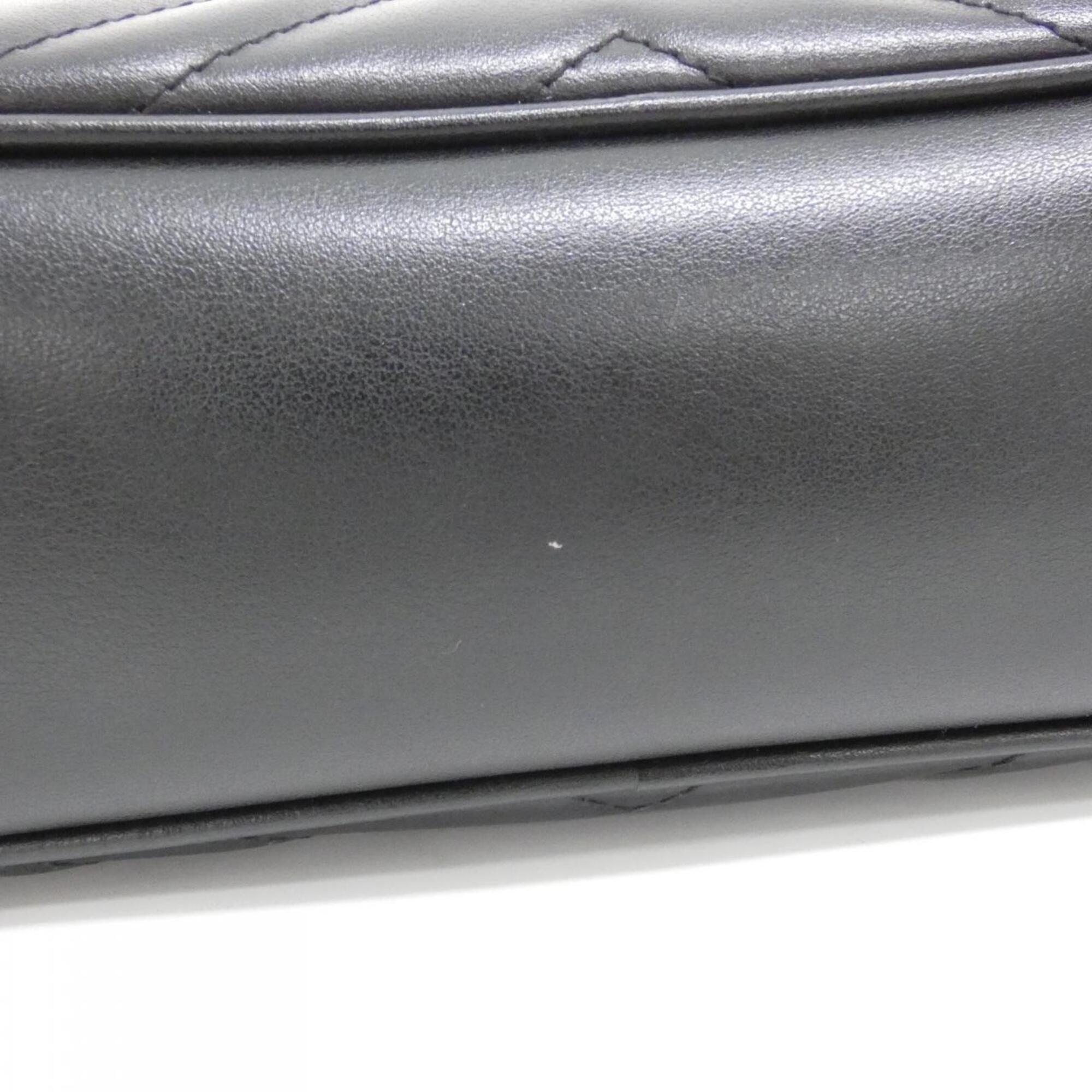 Gucci Black Leather Shoulder Bag (Pre-Owned)