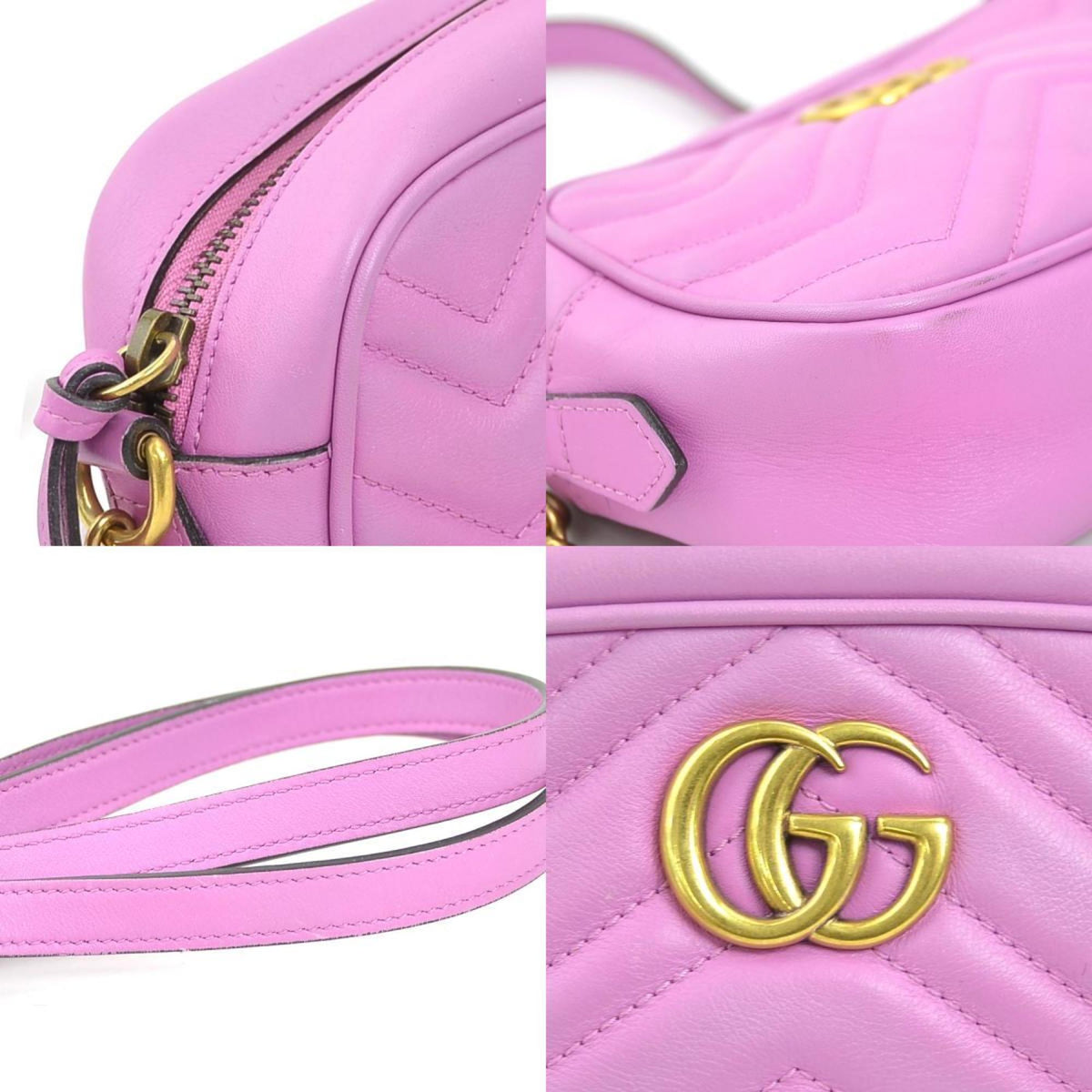 Gucci Leather Shoulder Bag (Pre-Owned)