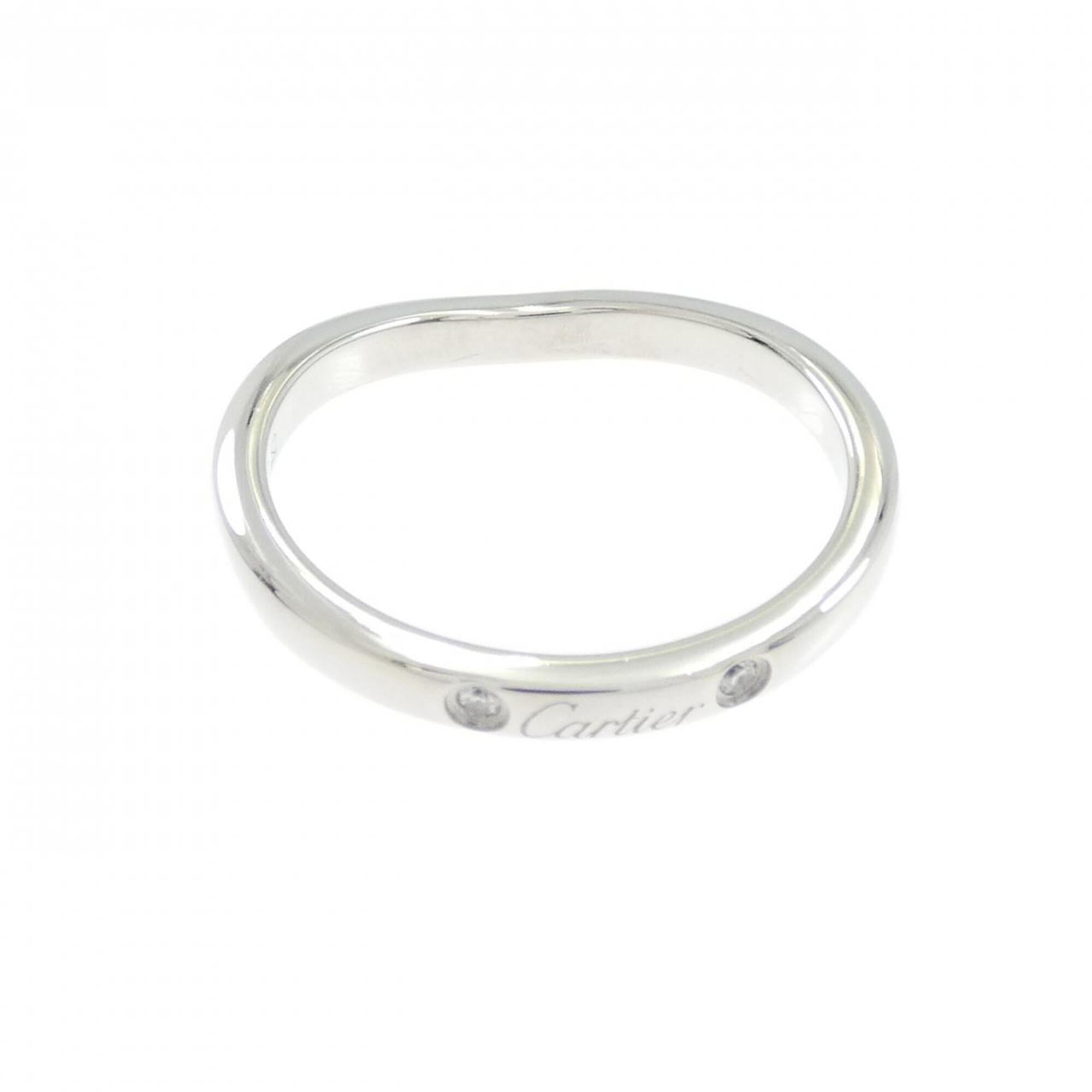 Cartier Platinum 950 Band Ring (Pre-Owned)
