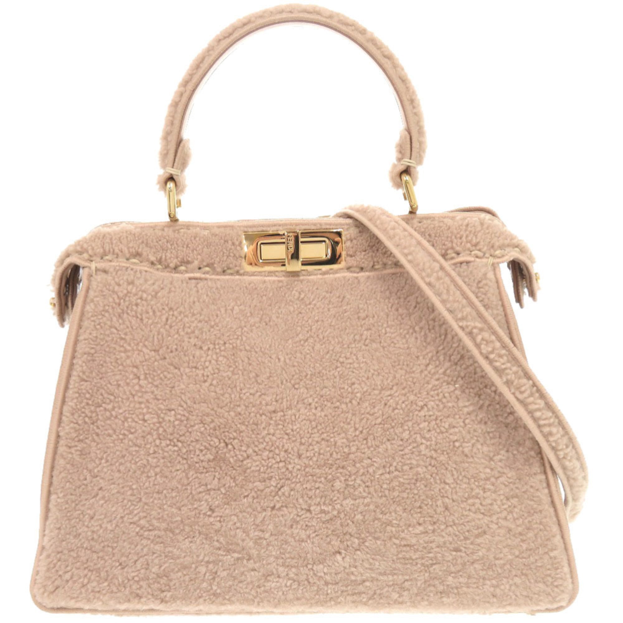 Fendi Pink Leather Handbag (Pre-Owned)
