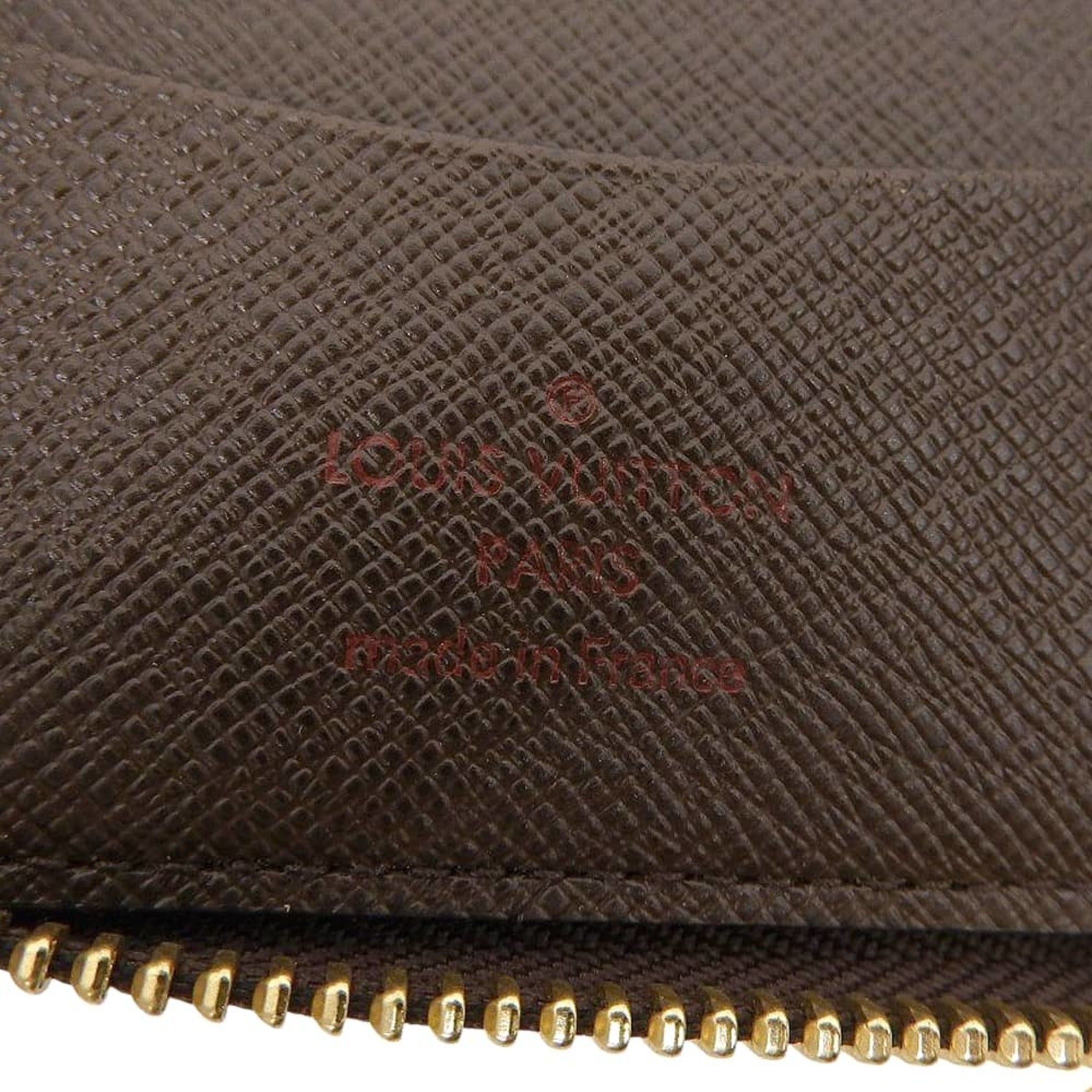 Louis Vuitton Damier Canvas Ebene Pvc Middle Wallet (Bi-Fold) (Pre-Owned)