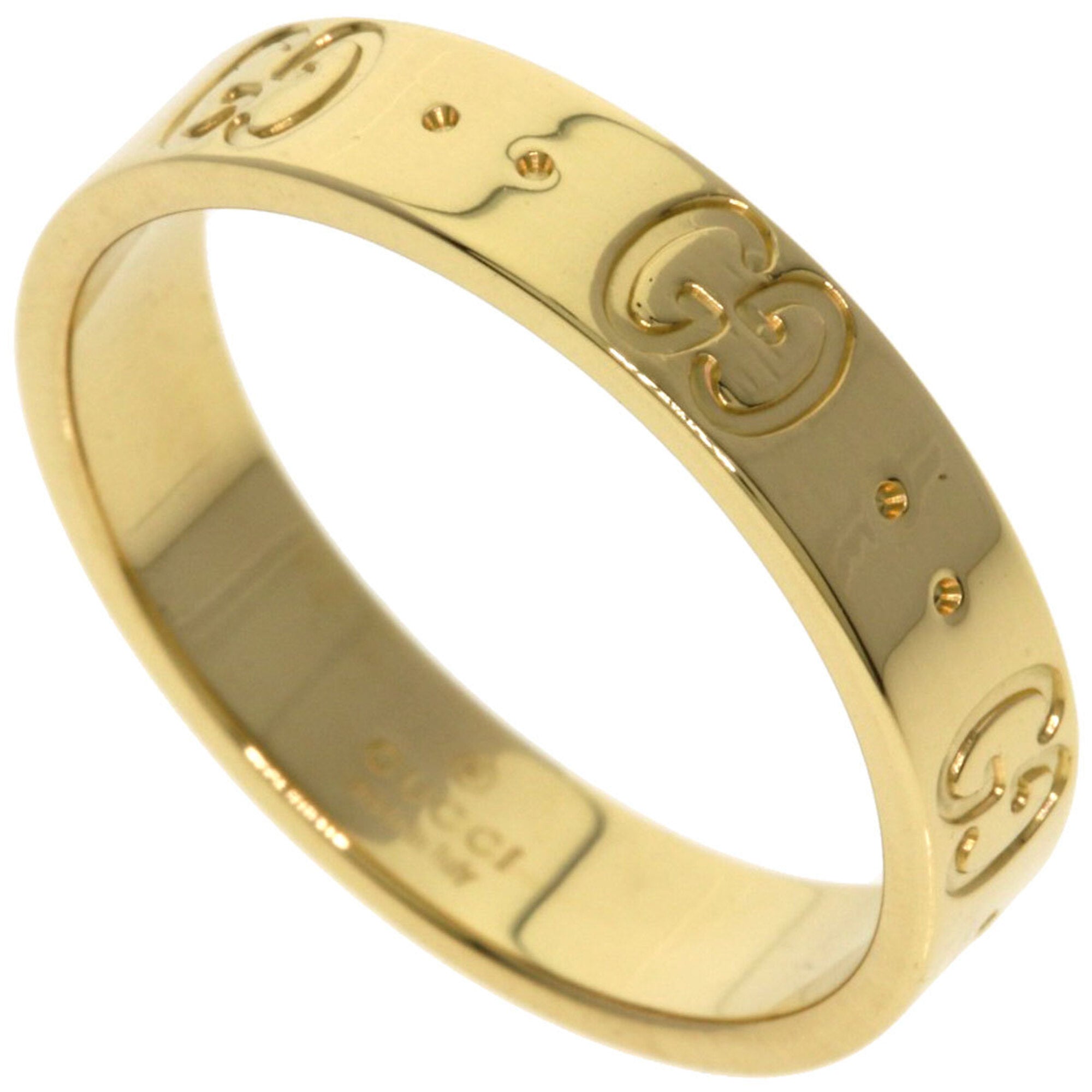 Gucci Yellow Gold (18K) Band Ring (Pre-Owned)