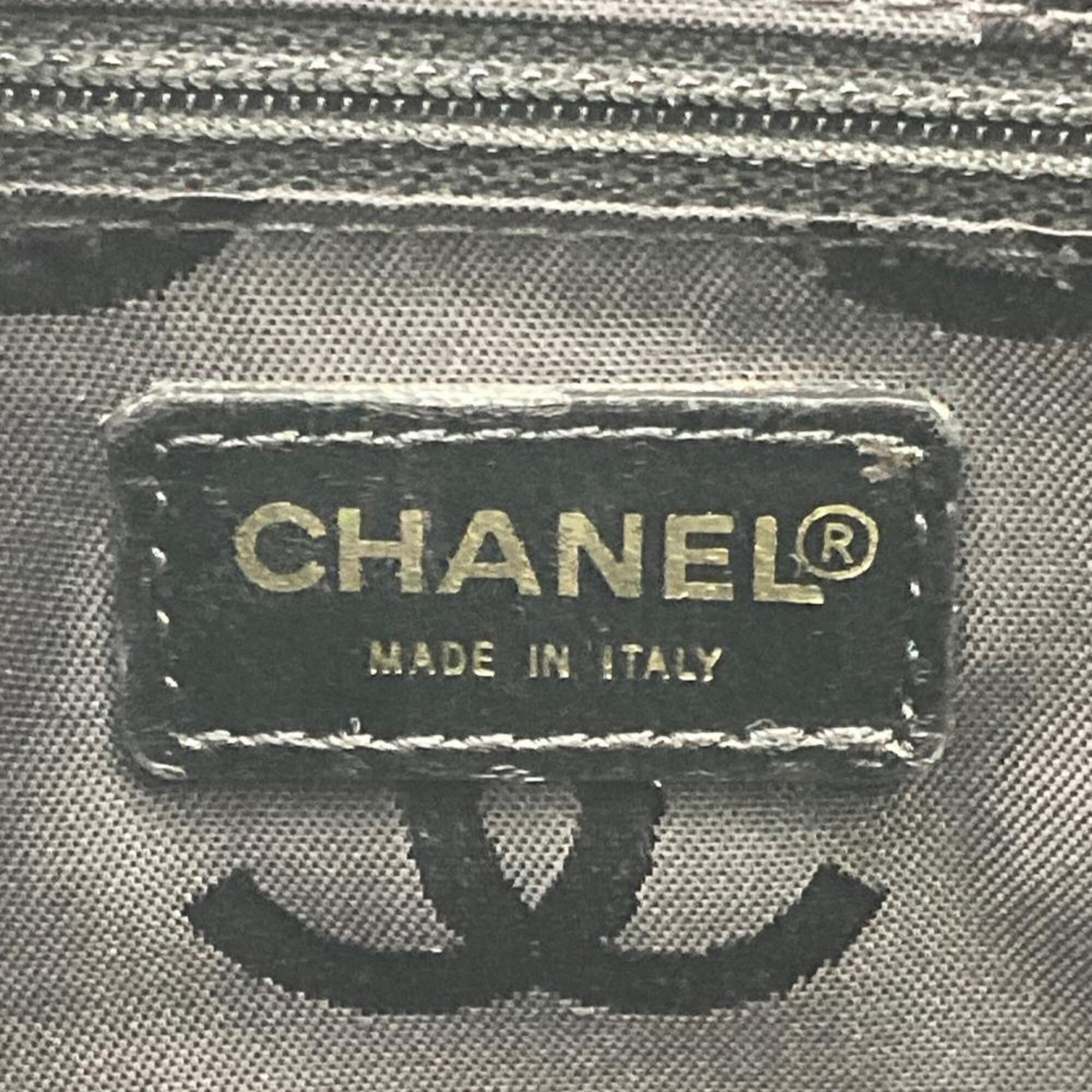 Chanel Black Boston Bag Handbag (Pre-Owned)