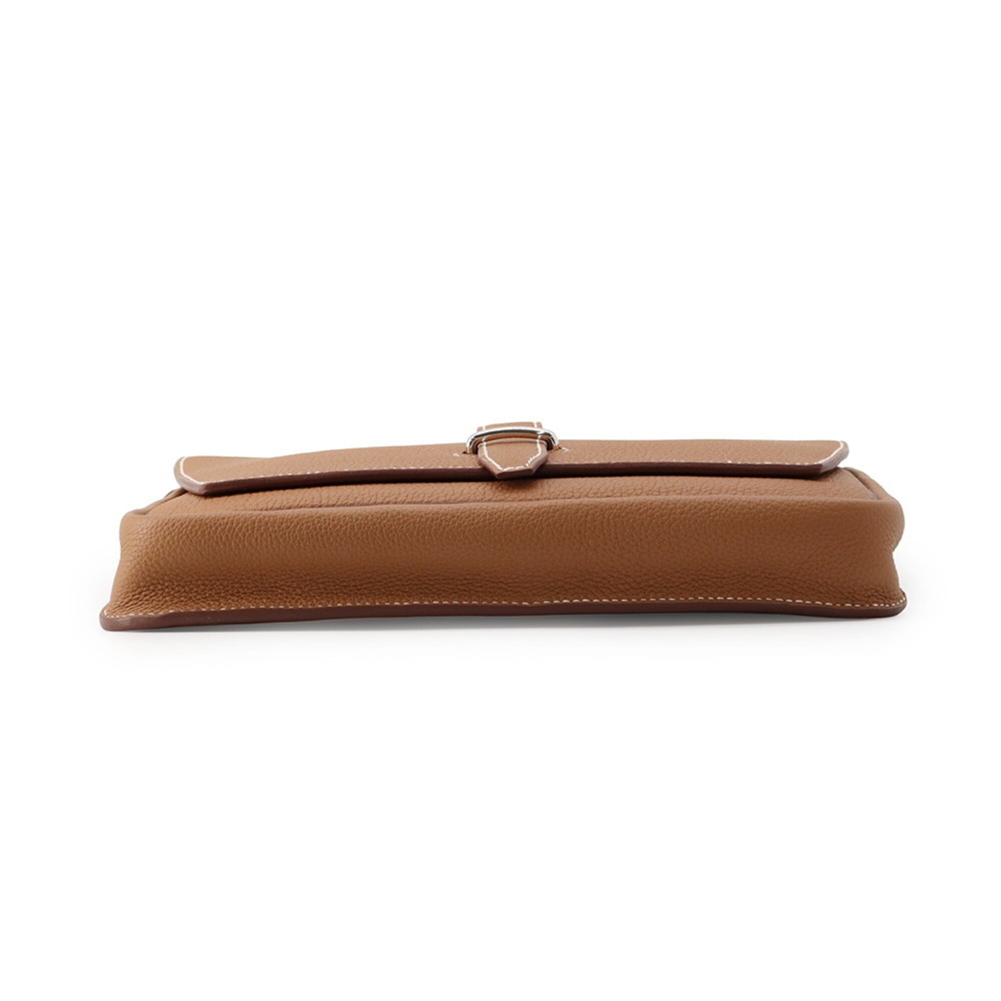 Hermes Kara Gold Togo Leather Shoulder Bag (Pre-Owned)