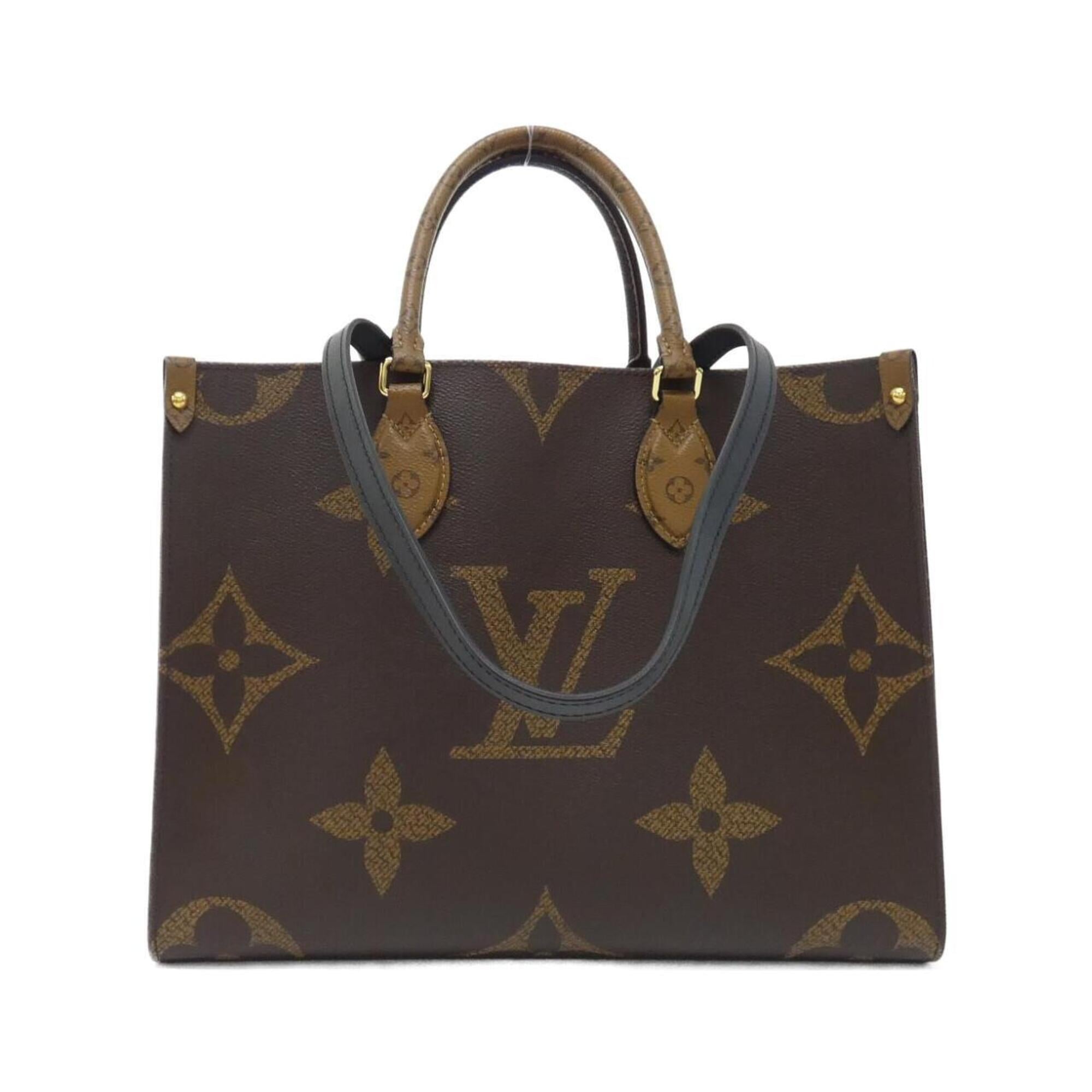 Louis Vuitton Brown Coated Canvas Handbag (Pre-Owned)