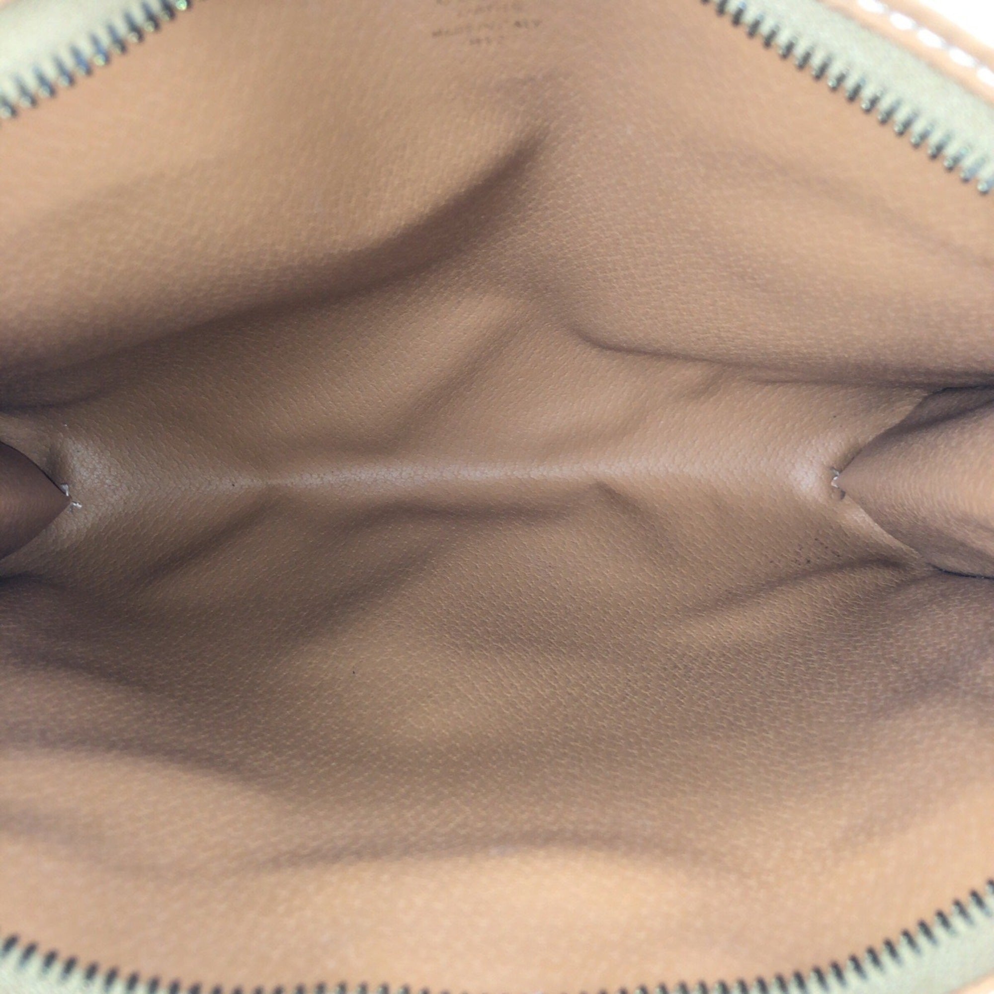 Celine Brown Pvc Leather Clutch Bag (Pre-Owned)