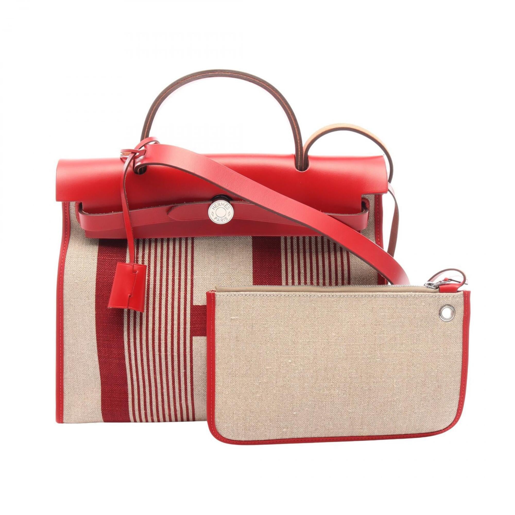 Hermes Beige Bordeaux Handbag Pouch (Pre-Owned)