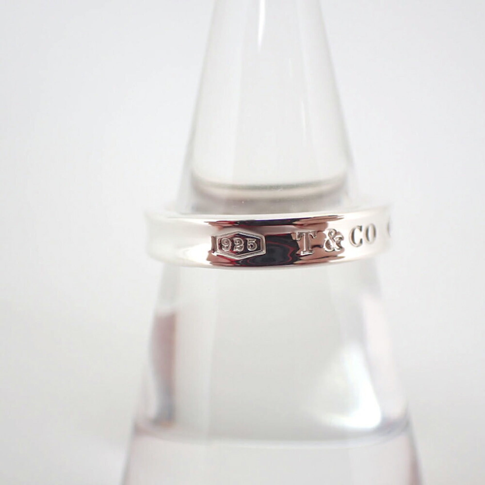 Tiffany Sterling Silver 925 Band Ring (Pre-Owned)