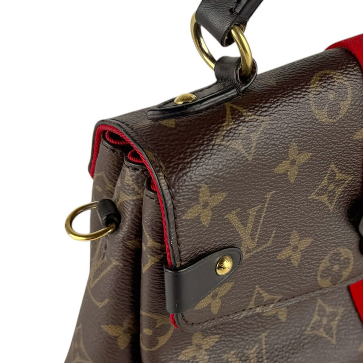 Louis Vuitton Coquelicots Monogram Peche Monogram Handbag Shoulder Bag (Pre-Owned)