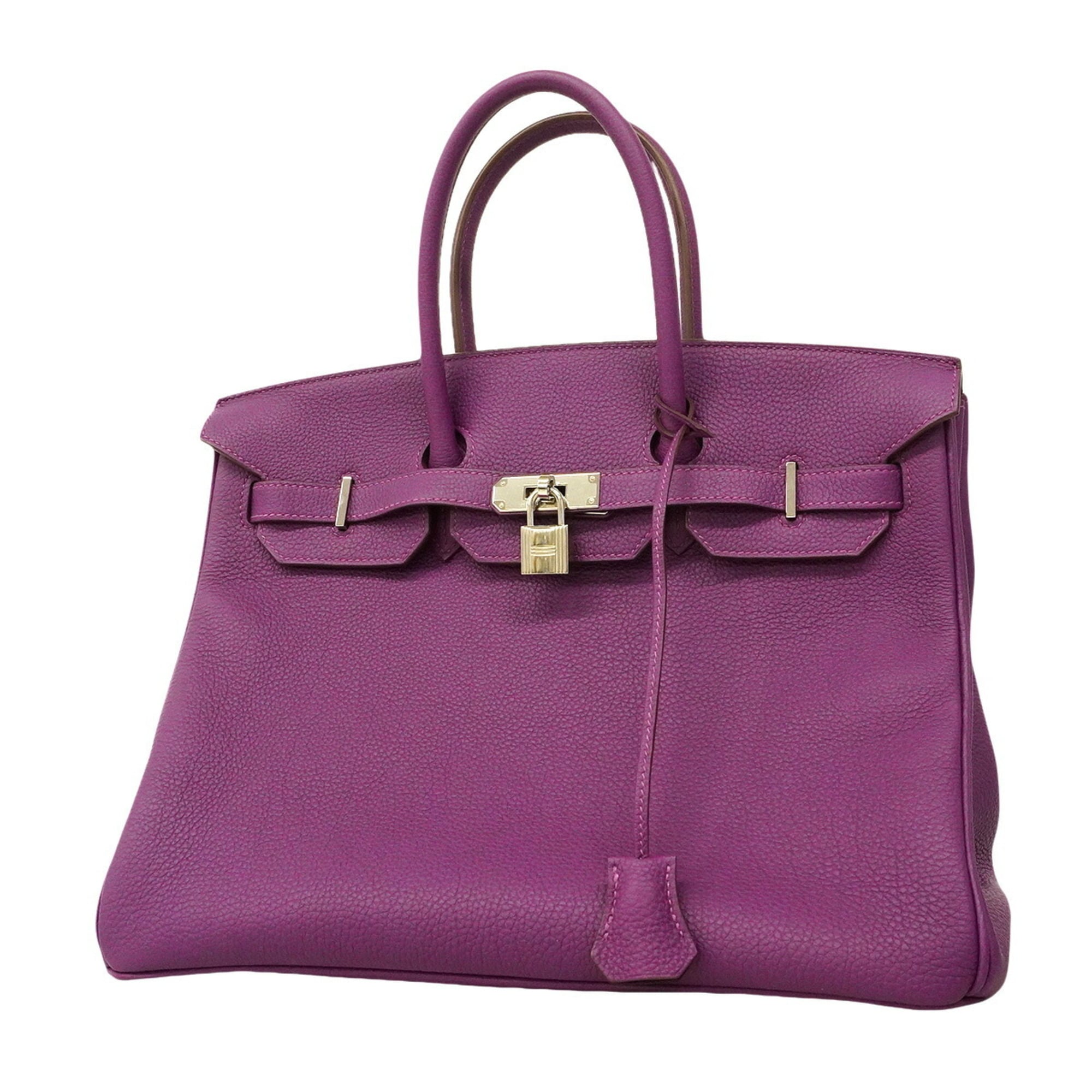 Hermes Anemone Togo Leather Handbag (Pre-Owned)