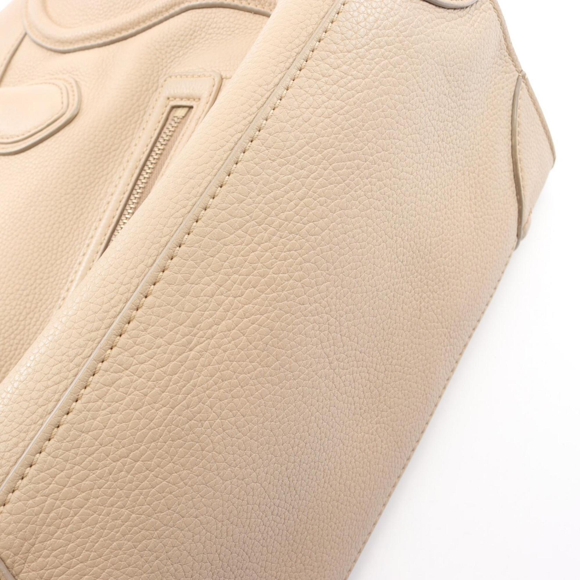 Celine Beige Leather Handbag (Pre-Owned)