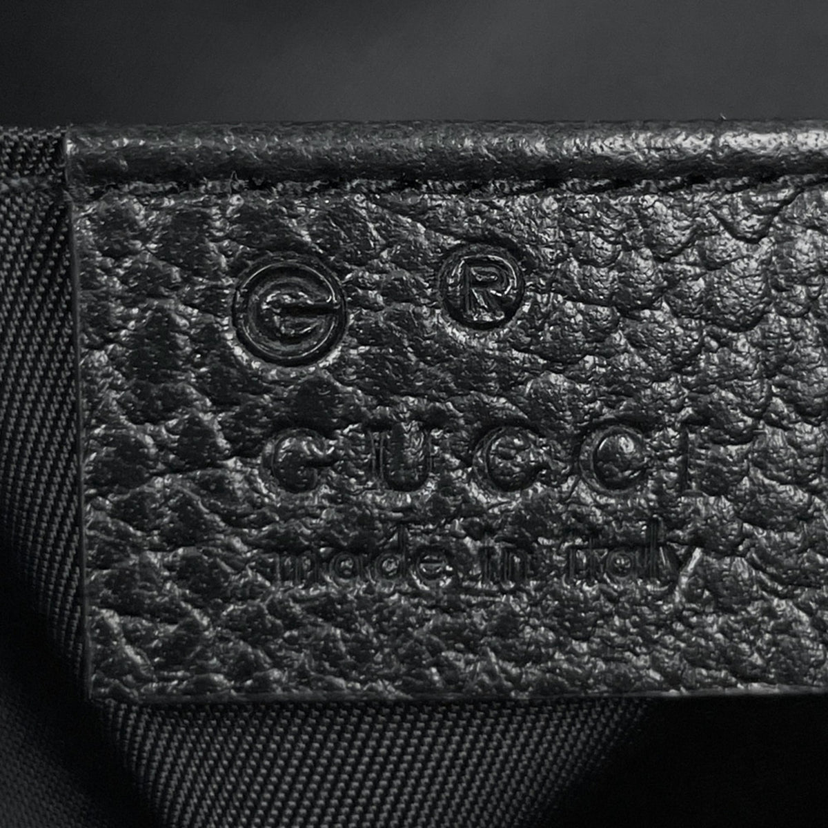 Gucci Black Nylon Leather Backpack (Pre-Owned)