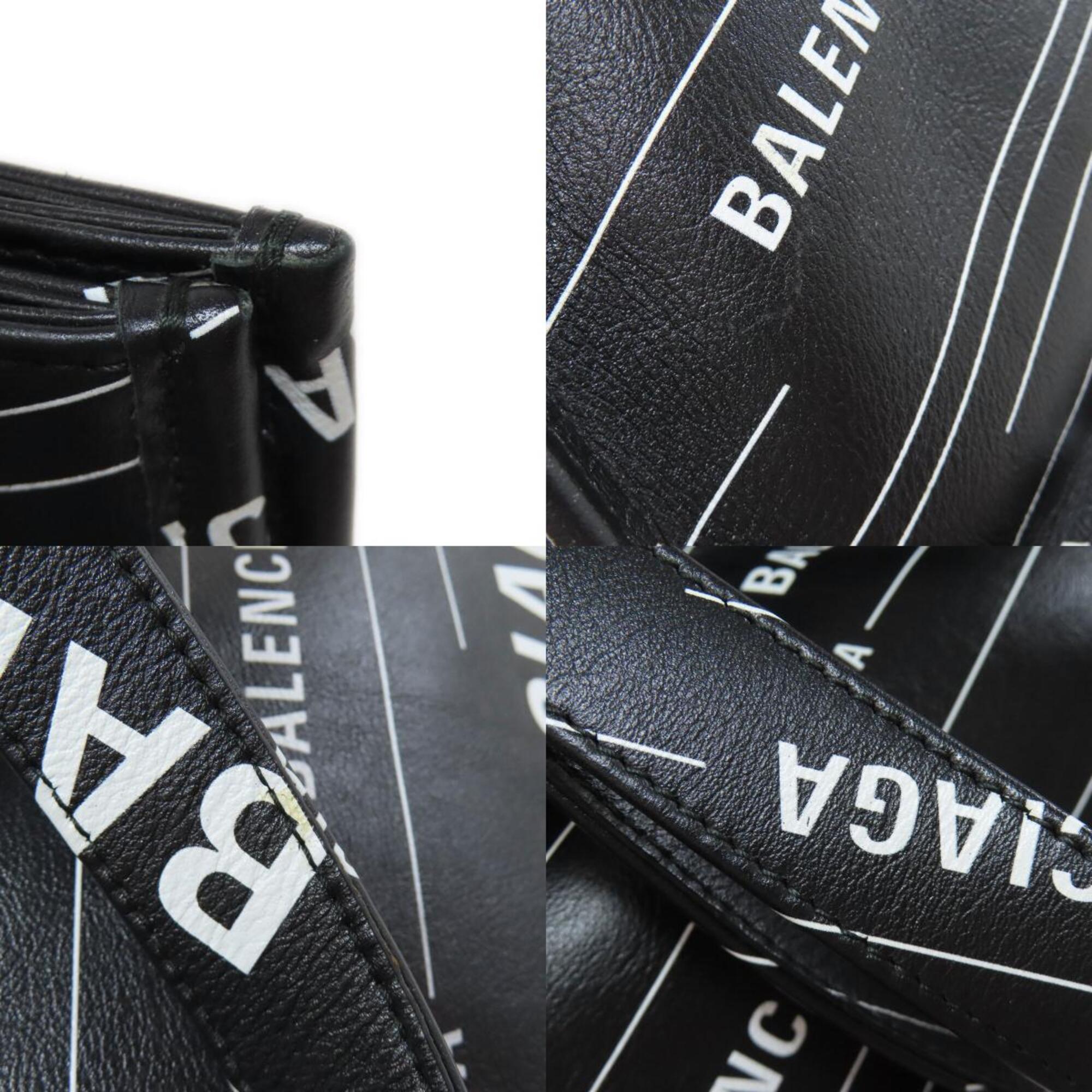 Balenciaga Black Leather Tote Bag (Pre-Owned)