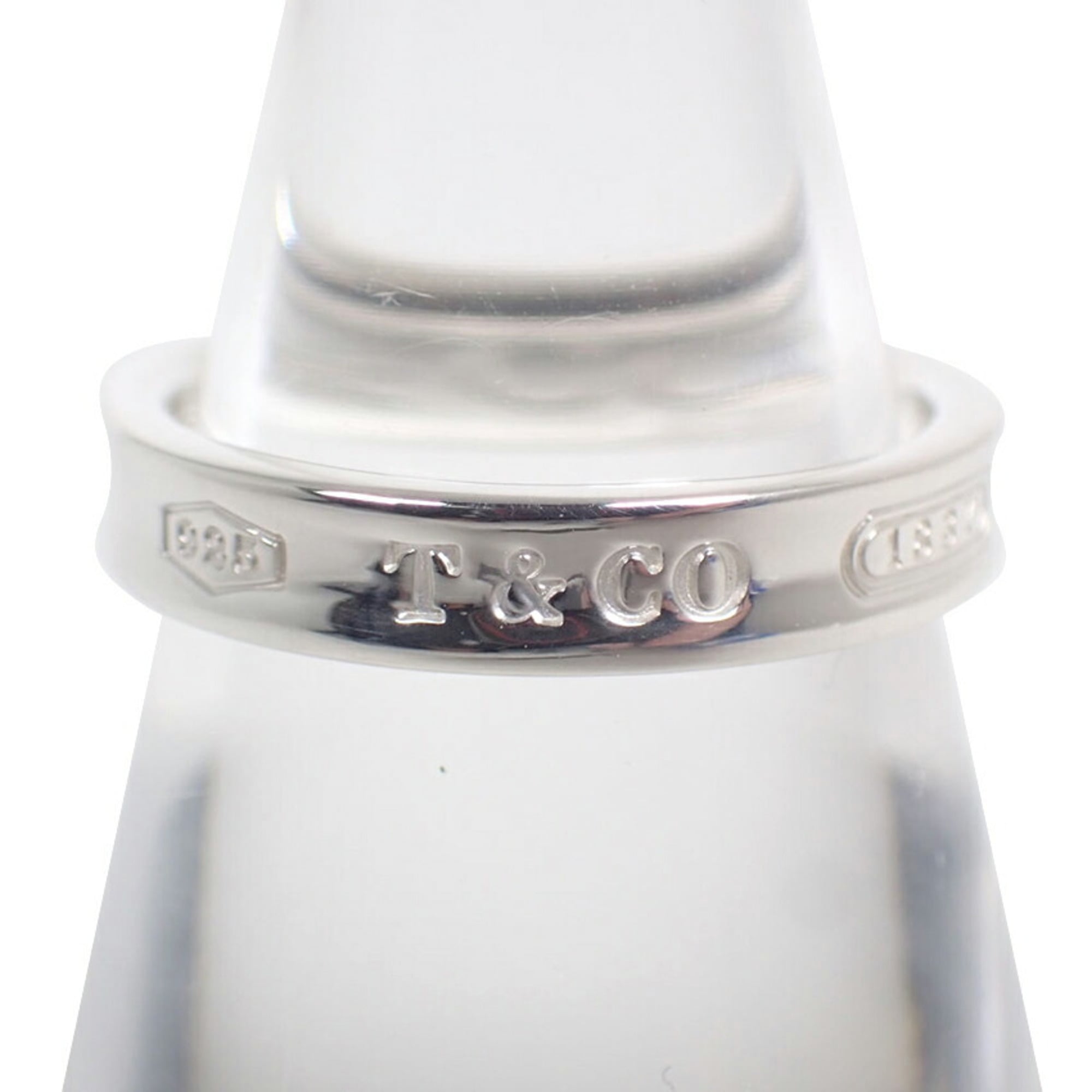 Tiffany Silver Sterling Silver 925 Band Ring (Pre-Owned)