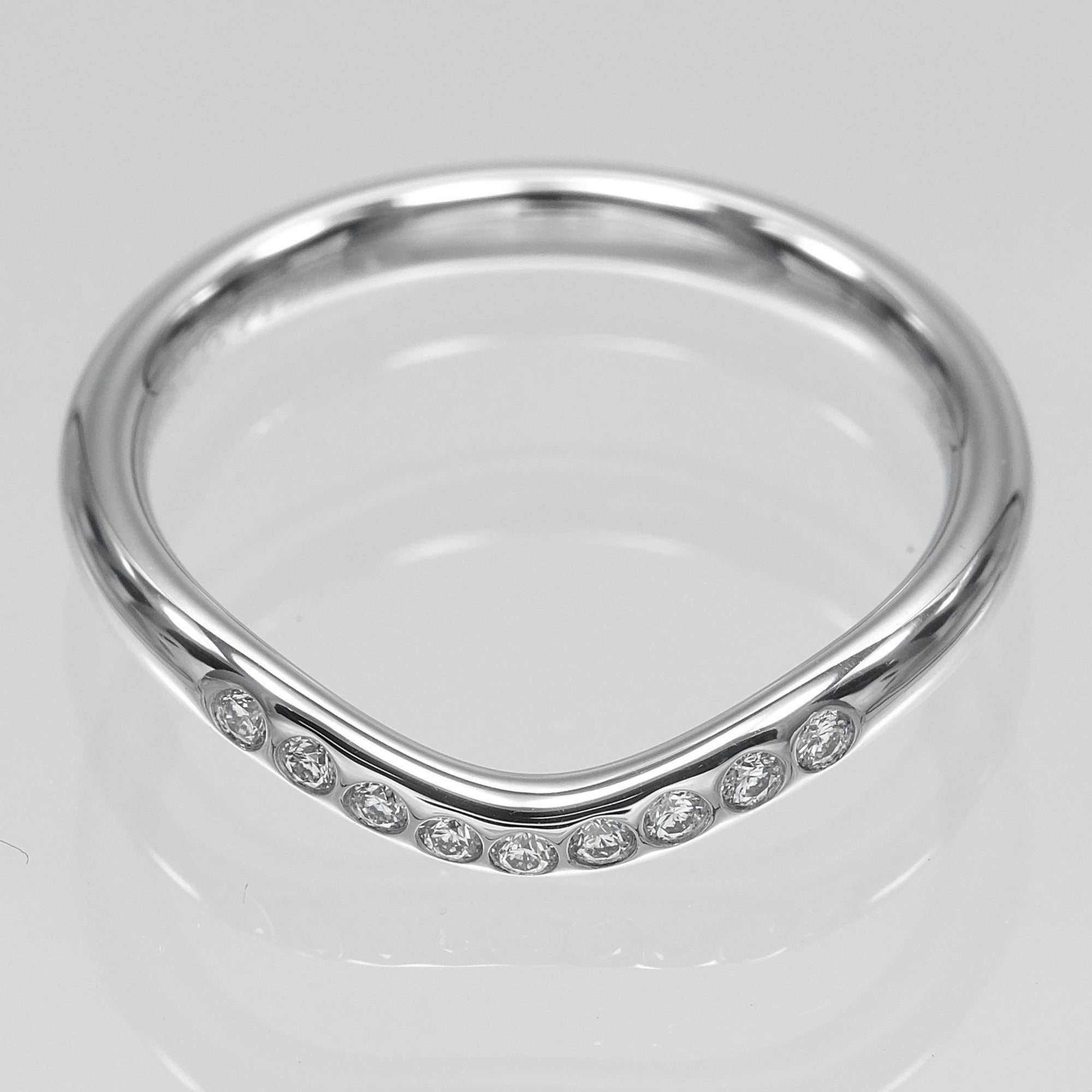Tiffany Platinum 950 Band Ring (Pre-Owned)