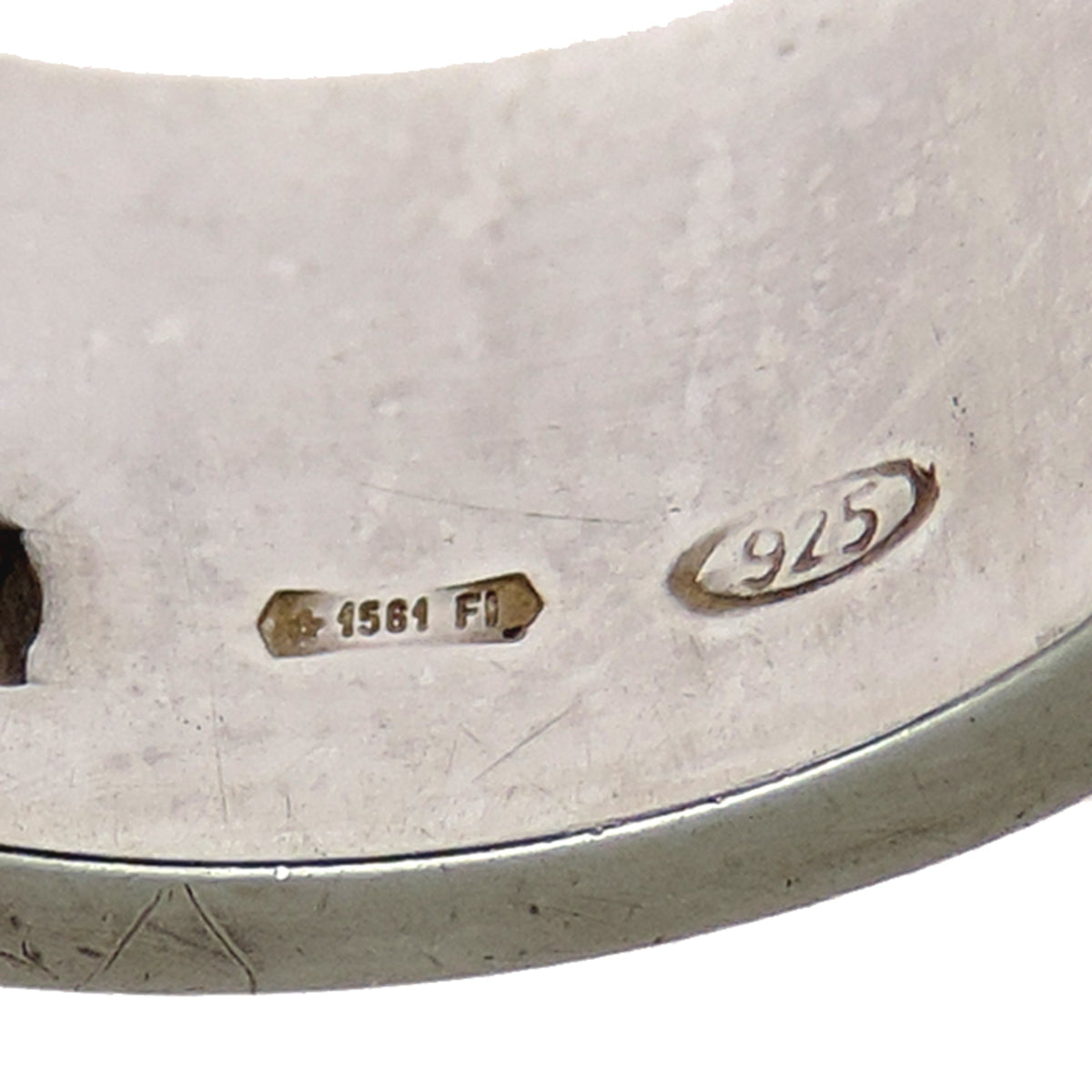 Gucci Silver 925 Band Ring (Pre-Owned)