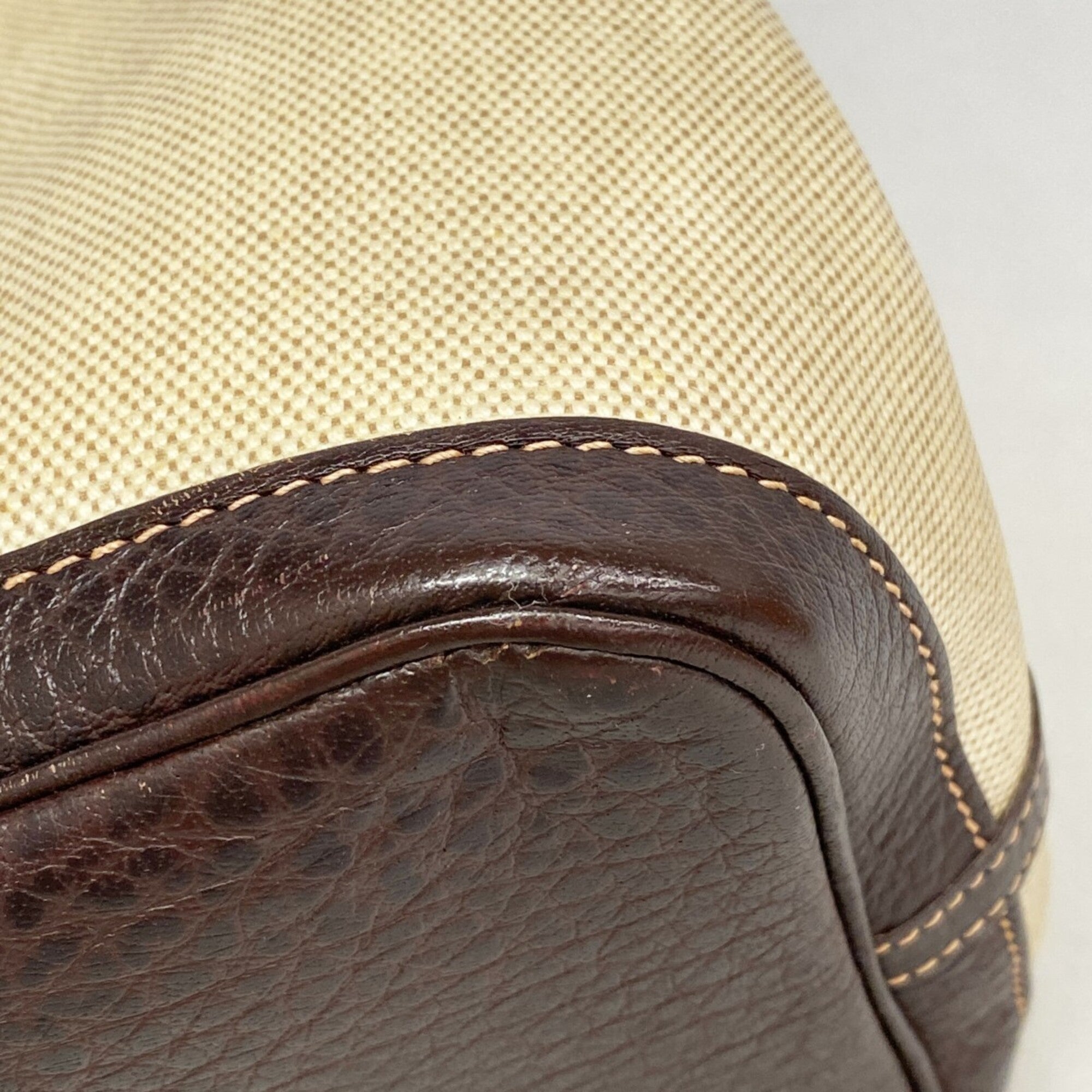 Hermes Brown Toile H Tote Bag (Pre-Owned)