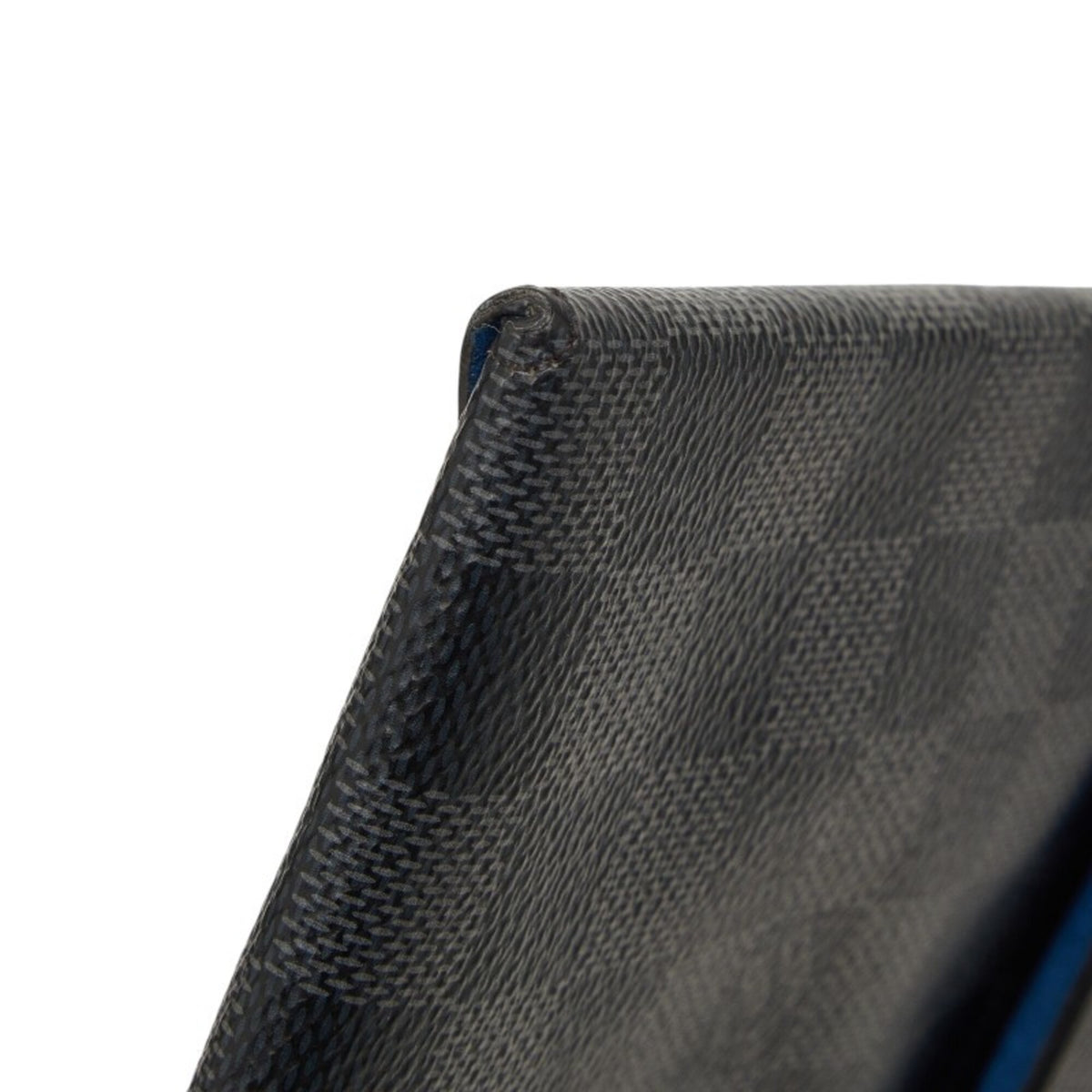 Louis Vuitton Black Leather Clutch Bag Pouch (Pre-Owned)