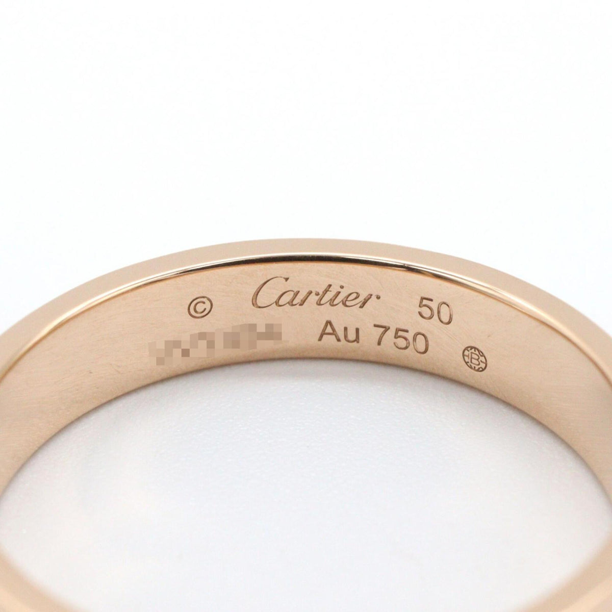 Cartier Gold Pink Gold (18K) Band Ring (Pre-Owned)