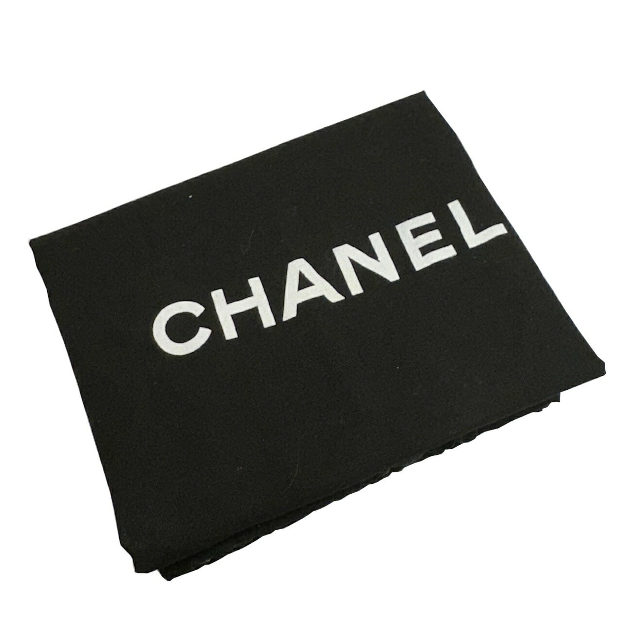 Chanel Beige Black Tweed Leather Tote Bag (Pre-Owned)