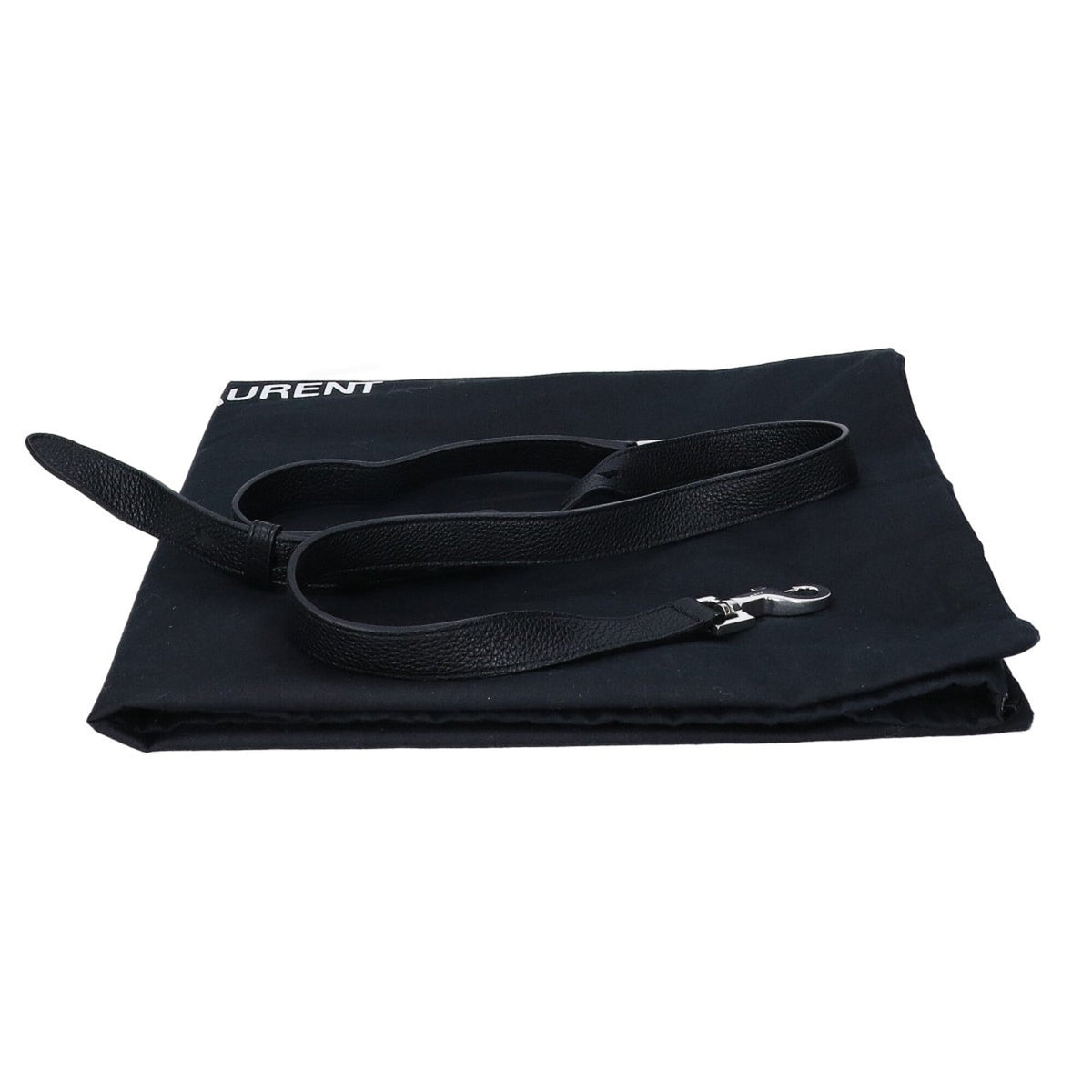 Saint Laurent Black Leather Handbag Tote Bag (Pre-Owned)
