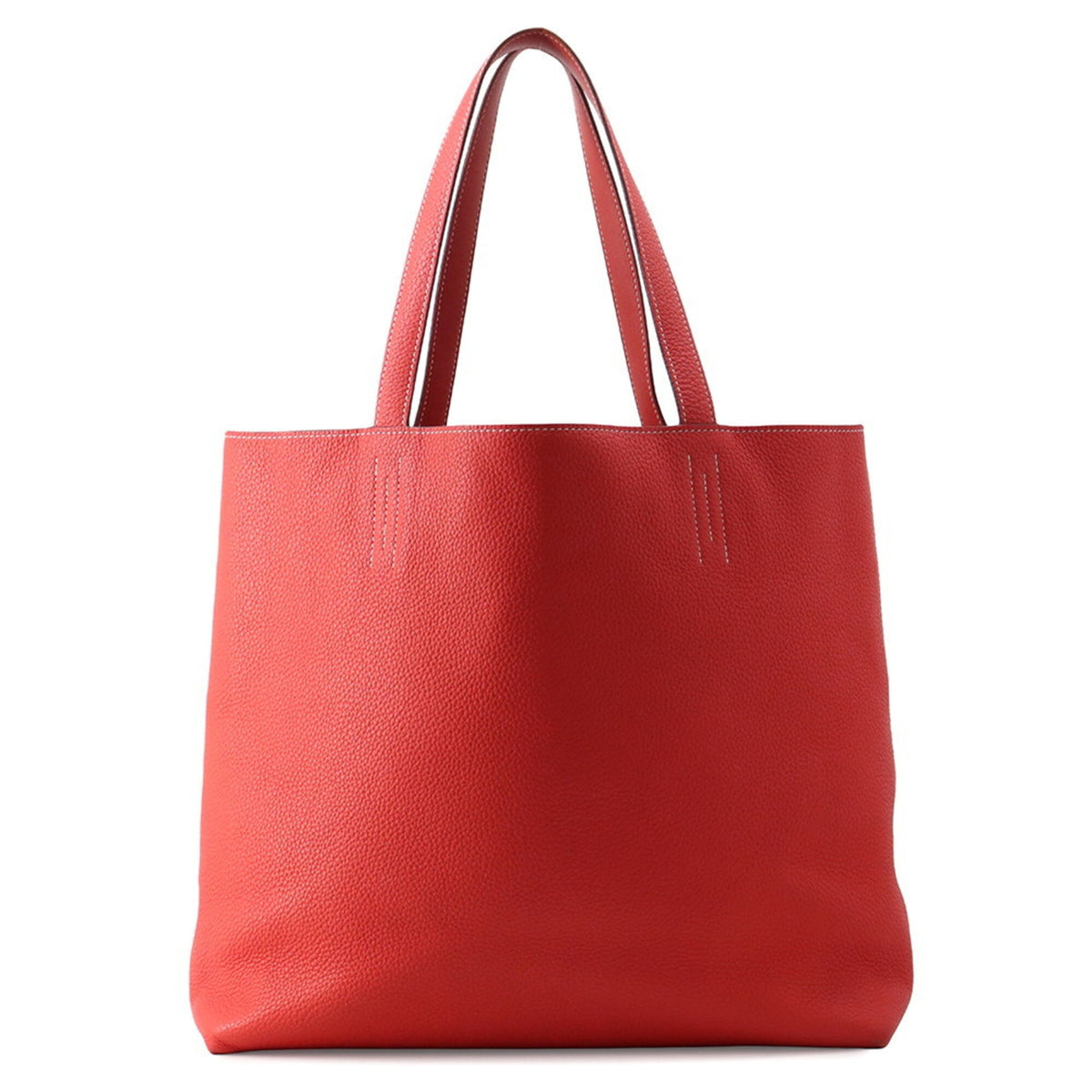 Hermes Bougainvillier Taurillon Clemence Leather Swift Leather Handbag (Pre-Owned)