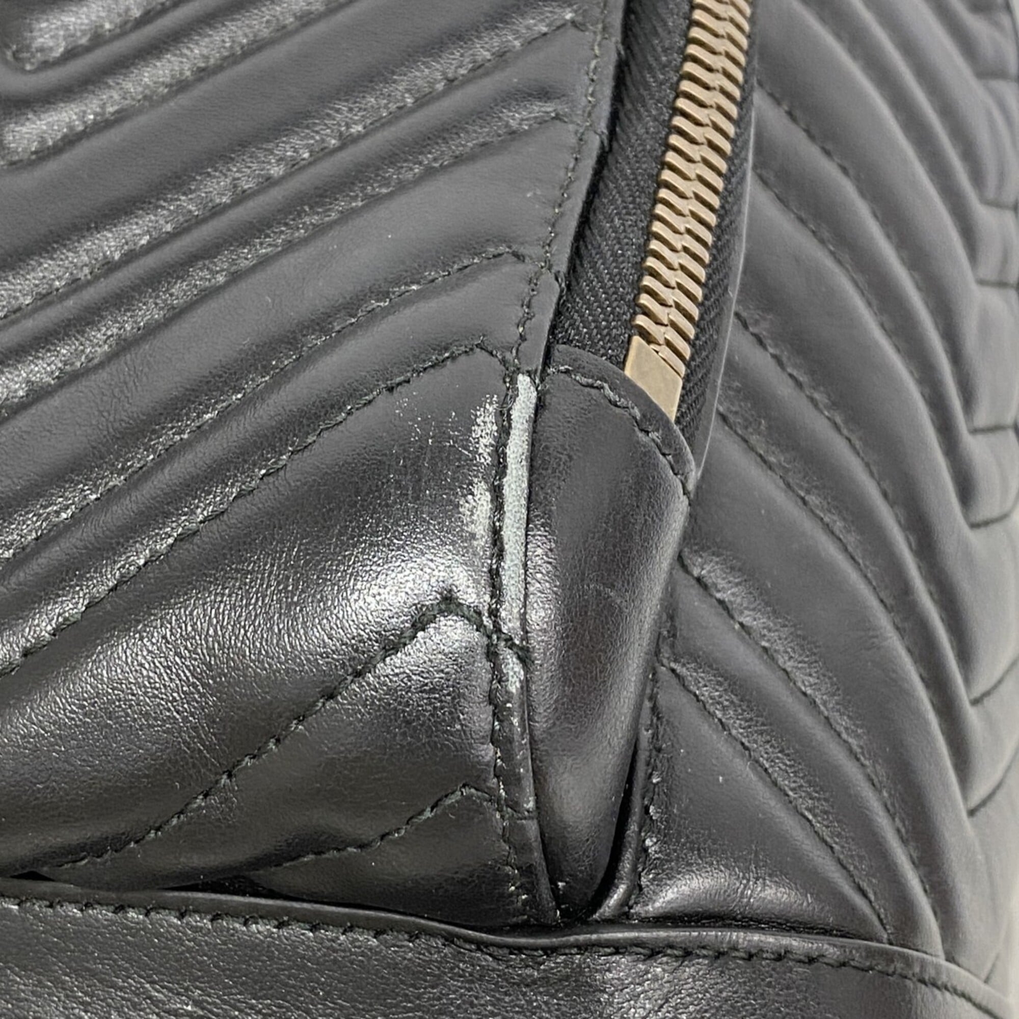 Gucci Black Leather Backpack (Pre-Owned)