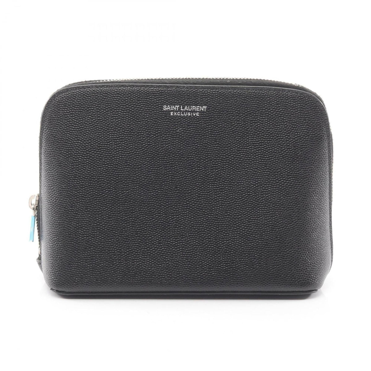 Yves Saint Laurent Black Leather Pouch (Pre-Owned)