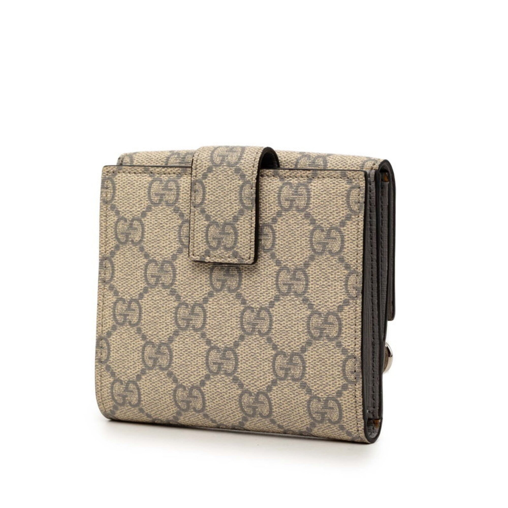 Gucci Beige Pvc Wallet (Bi-Fold) (Pre-Owned)