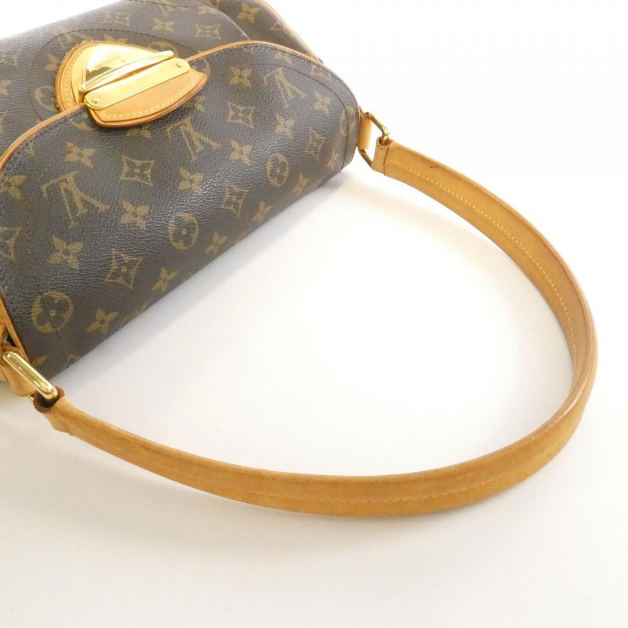 Louis Vuitton Brown Coated Canvas Shoulder Bag (Pre-Owned)