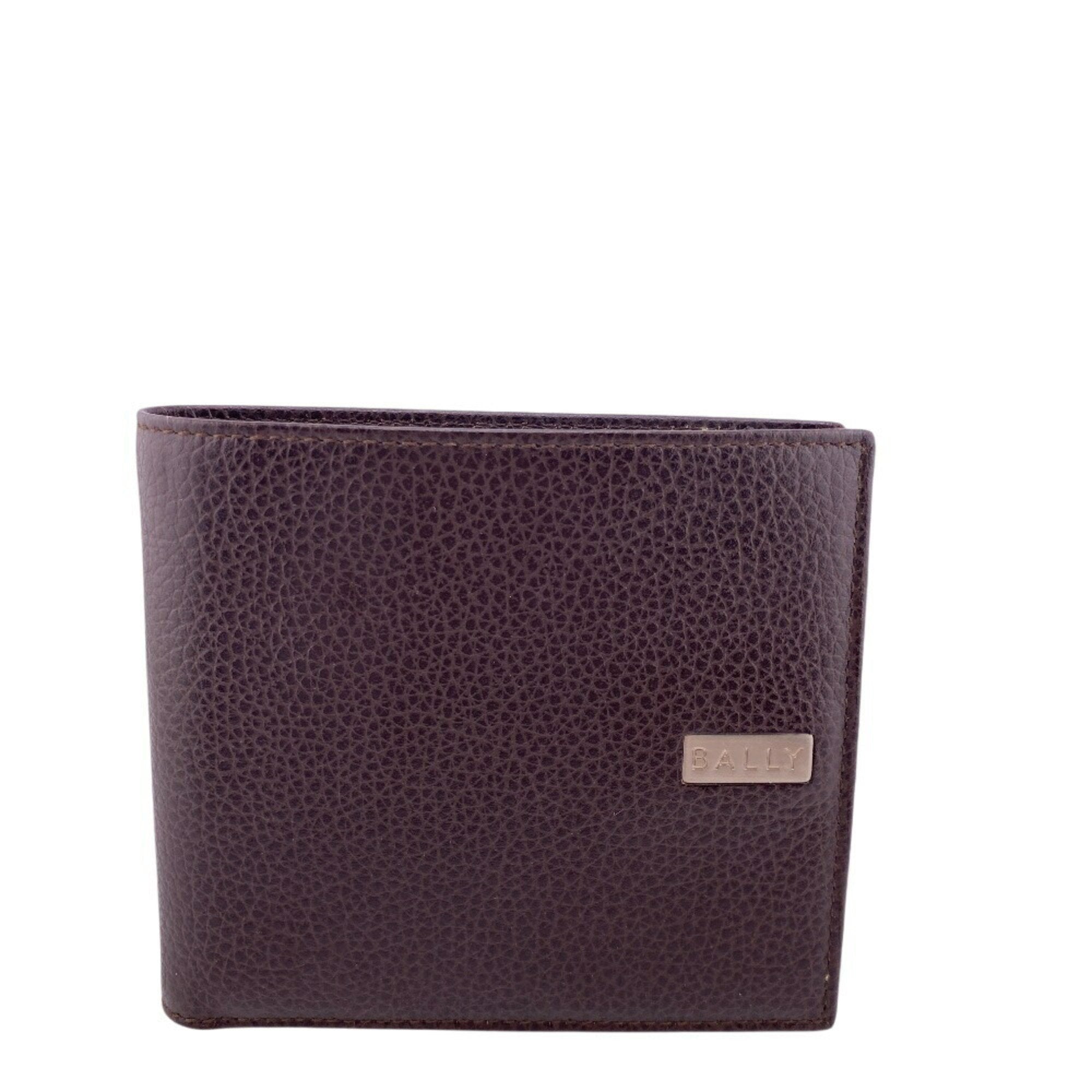 Bally Brown Leather Bill Wallet (Bi-Fold) (Pre-Owned)
