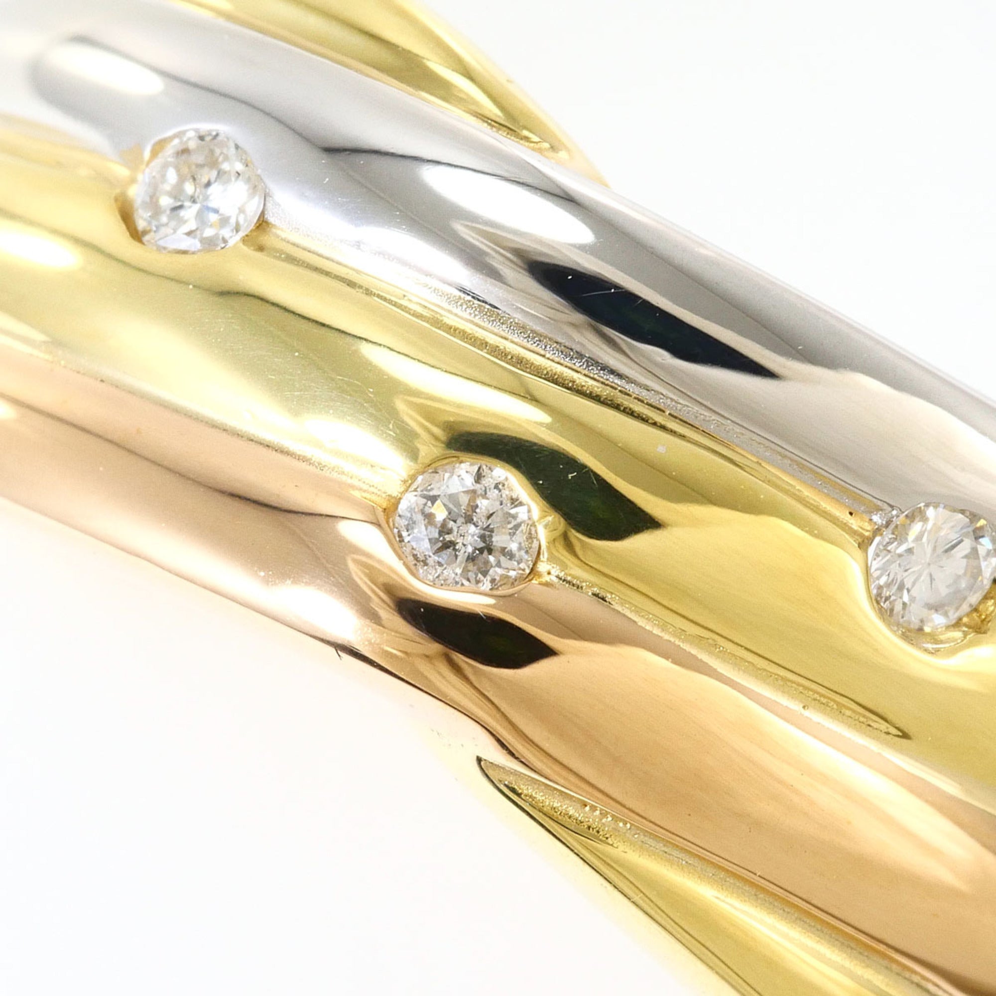 Unbranded Pink Gold Platinum Yellow Gold Yellow Gold (18K) Pink Gold (18K) Platinum 900 Band Ring (Pre-Owned)